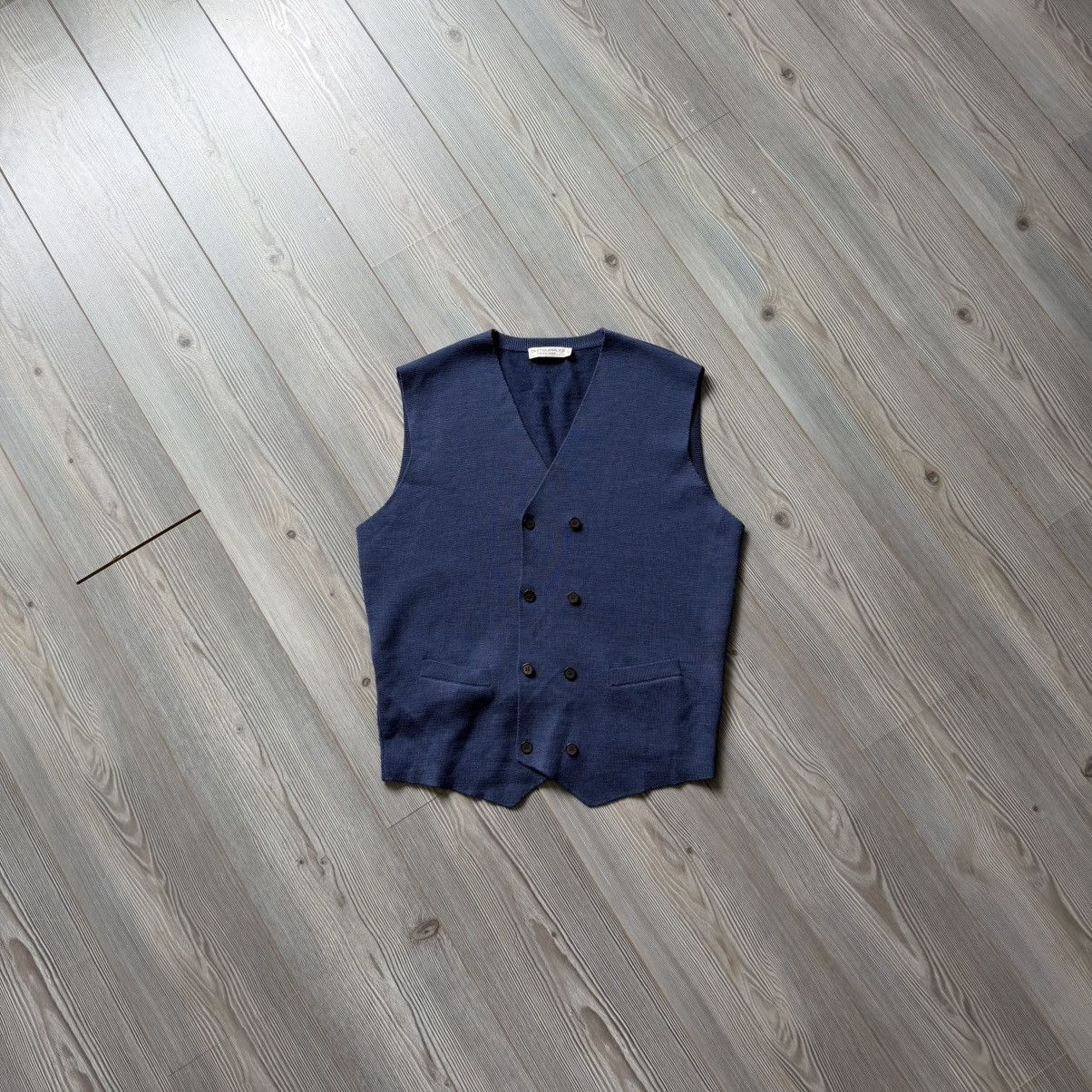 Suitsupply Suitsupply Merino Wool Double Breasted Vest / Waistcoat L Size US L / EU 52-54 / 3 - 12 Thumbnail