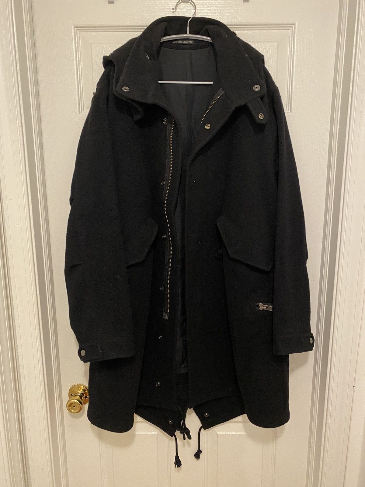 Yohji Yamamoto 14aw multi-zip military fishtail parka Size US M / EU 48-50 / 2 - 6 Thumbnail