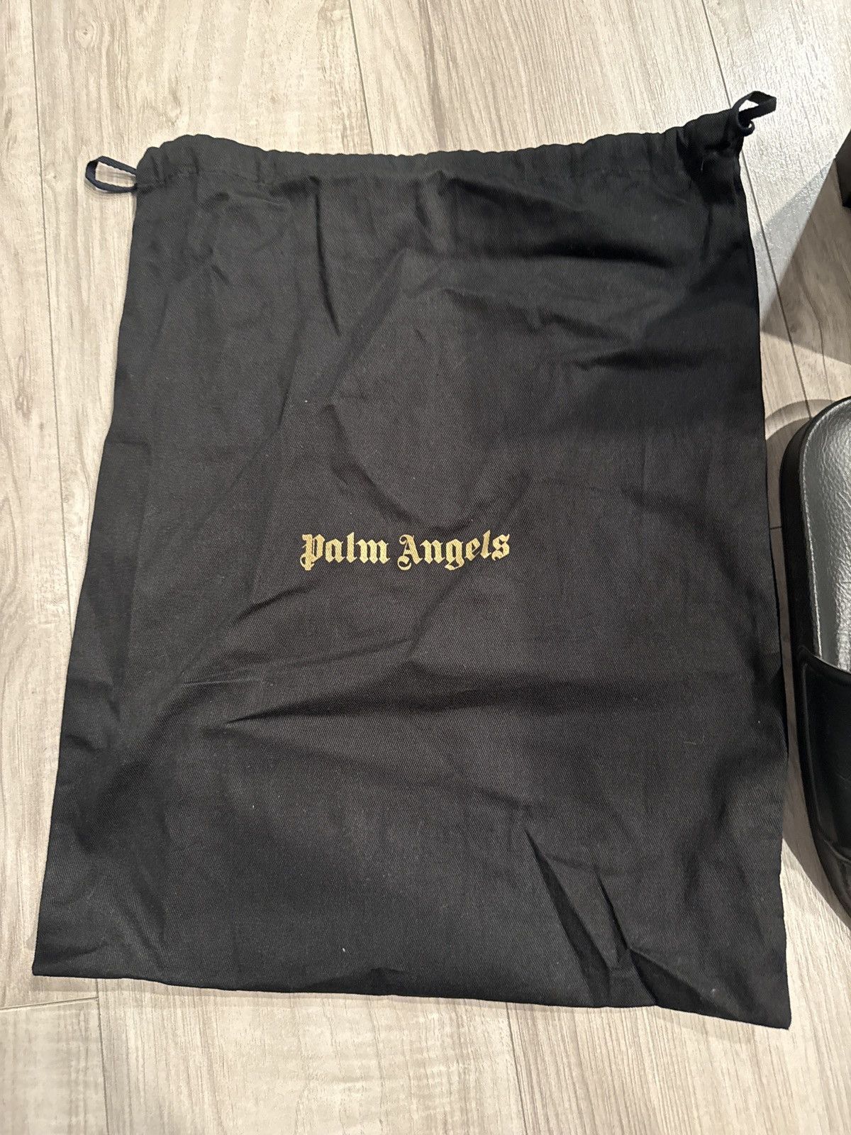 Palm Angels Palm Angels Pool Slider Black White 41 Size US 8 / EU 41 - 3 Thumbnail