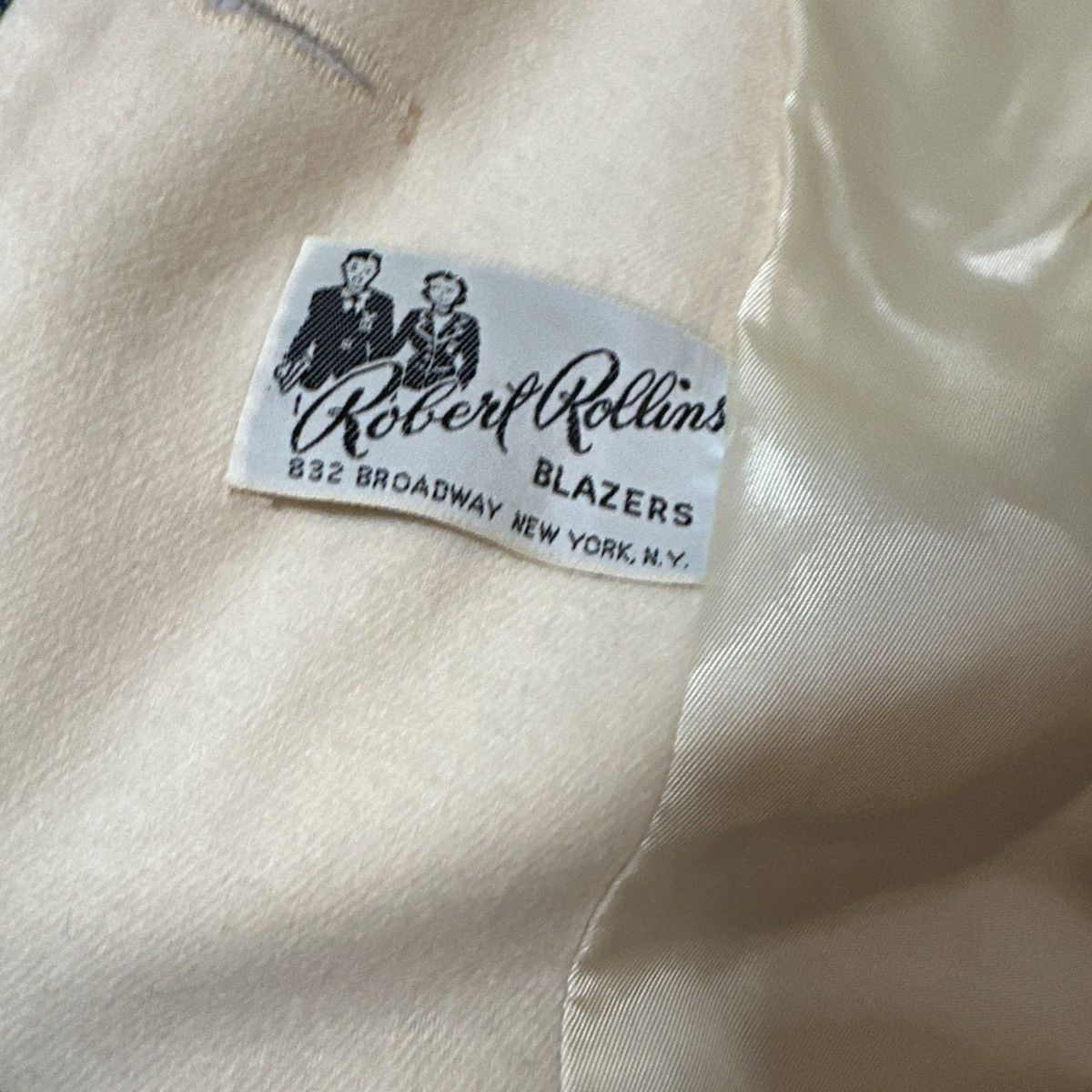 Vintage Vintage Robert Rollins William Smith College Blazer 1961 Size 34S - 3 Thumbnail