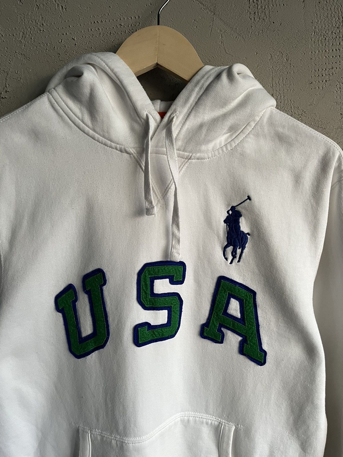 Polo Ralph Lauren Vintage Polo Ralph Lauren USA Chief Keef Logo 90s Hoodie Size US M / EU 48-50 / 2 - 4 Thumbnail