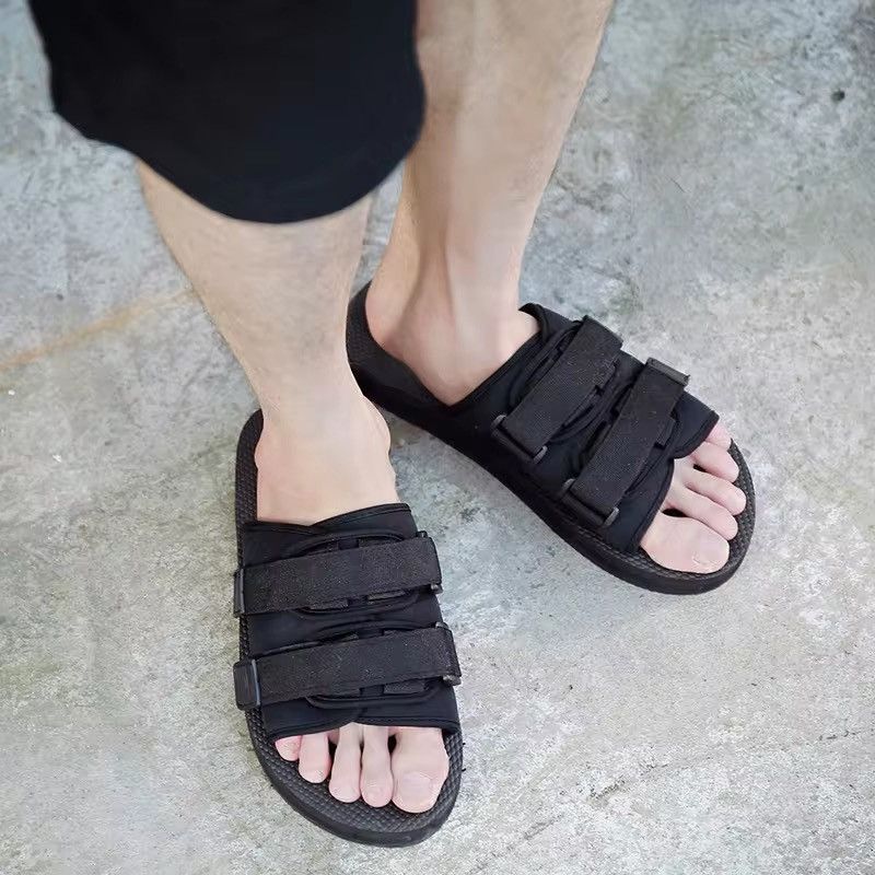 Japanese Brand × Vintage Unbranded Buckle Strap Slides Summer Sandals Size US 11 / EU 44 - 4 Thumbnail