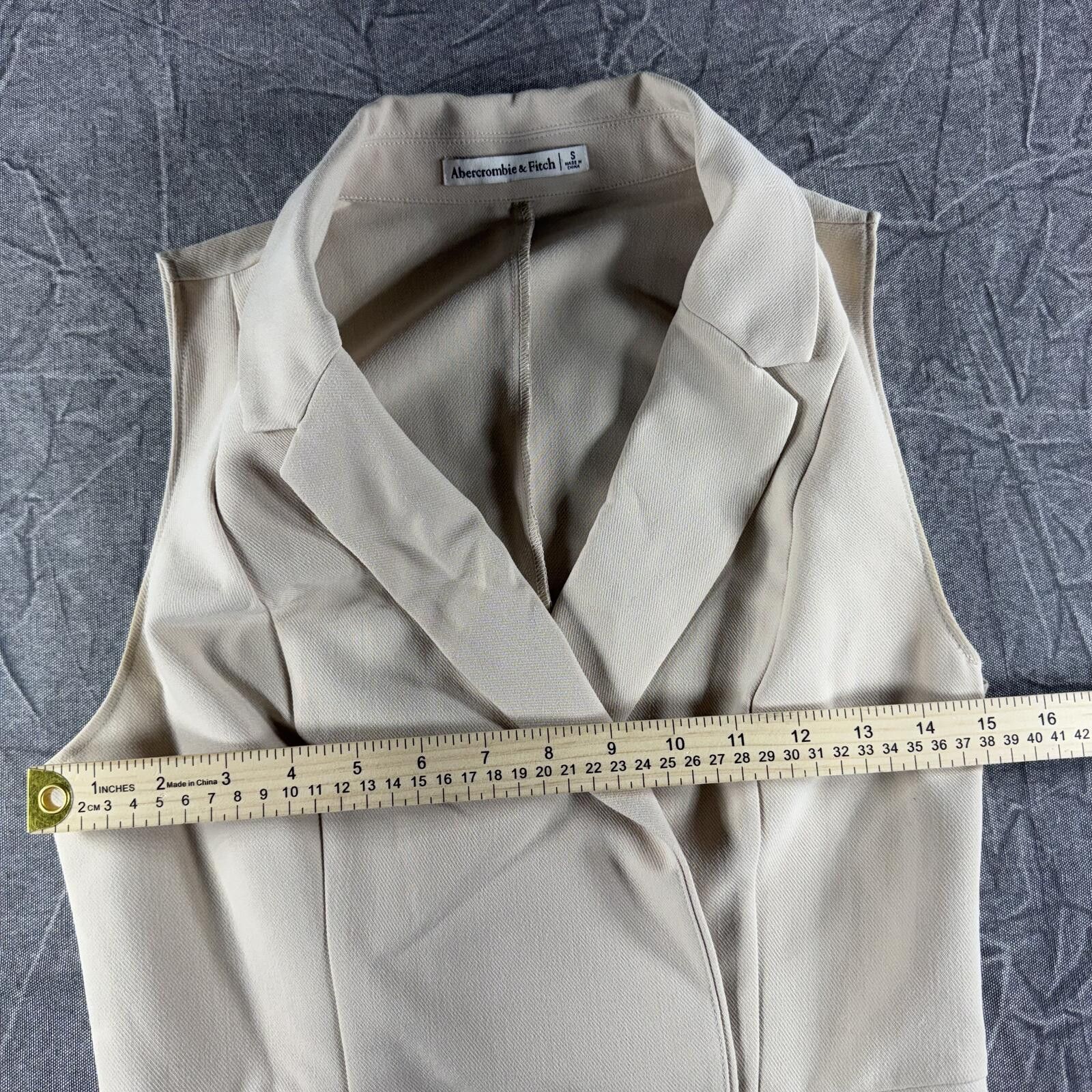 Abercrombie & Fitch Abercrombie Dress Women's S Beige Mini Tall Size S / US 4 / IT 40 - 5 Thumbnail