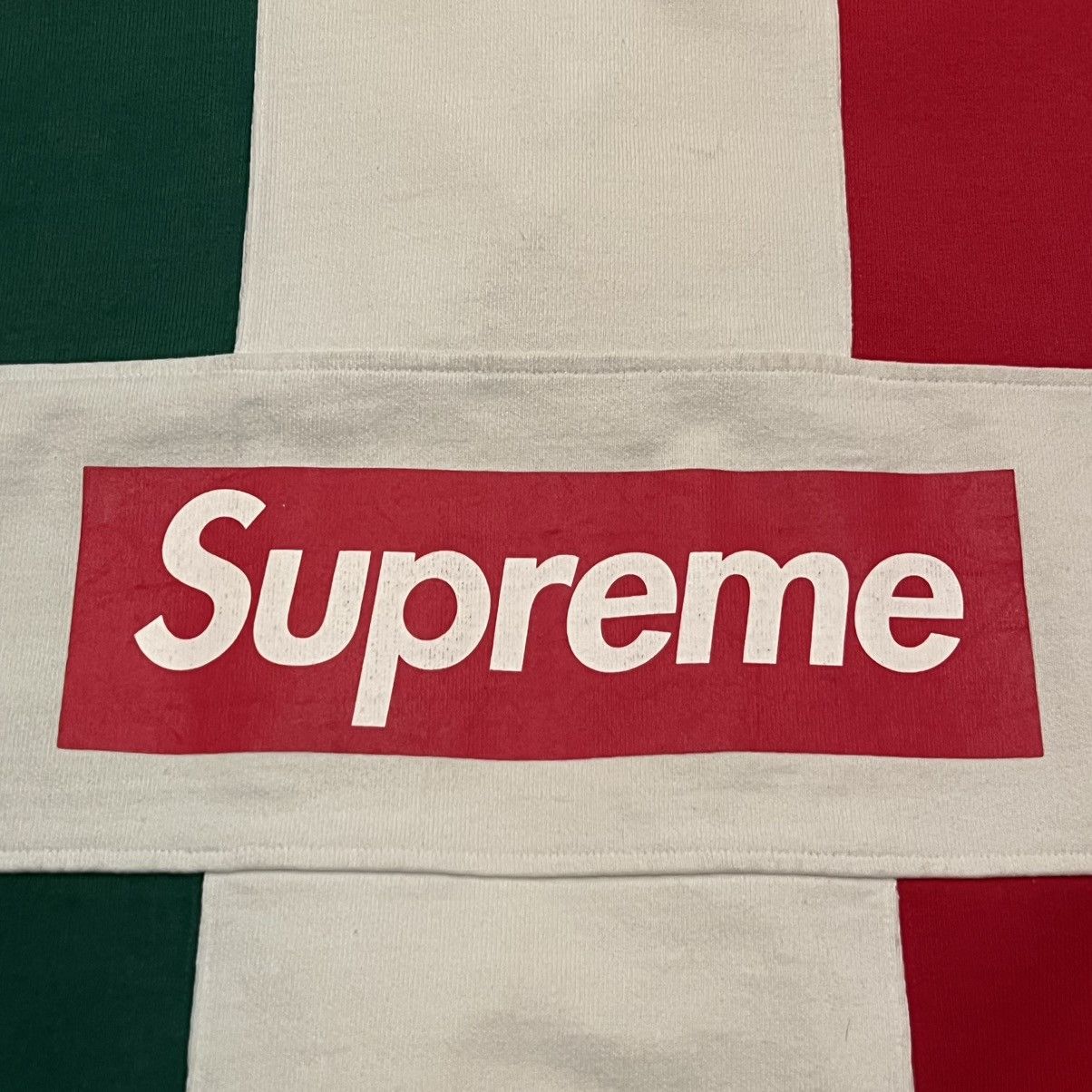 Supreme Supreme Split Box Logo Rugby Top Size US L / EU 52-54 / 3 - 19 Thumbnail