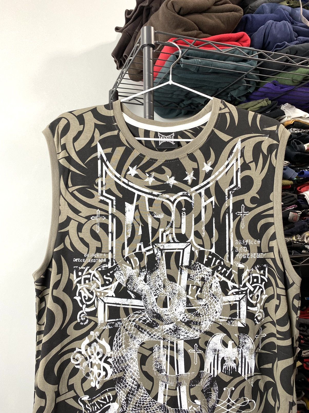 Band Tees Tapout Boxing T Shirt Fight Thailand Box WWE WWF Size US L / EU 52-54 / 3 - 2 Thumbnail
