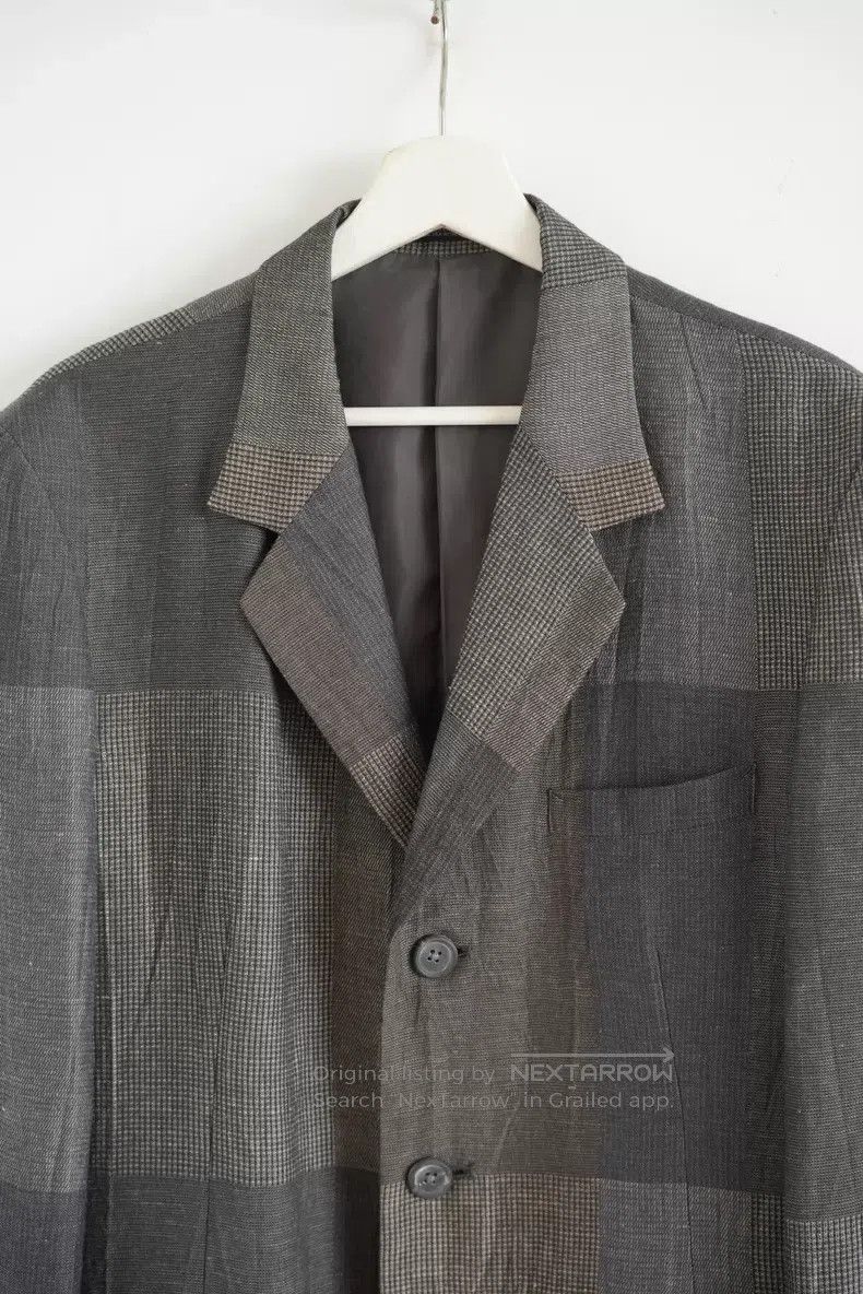 Yohji Yamamoto Yohji Yamamoto 20ss Plaid Patchwork Coat Size US M / EU 48-50 / 2 - 3 Thumbnail