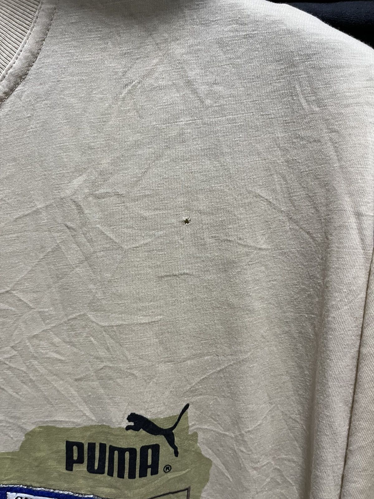 Puma × Vintage Puma Sand Blasted T.F.S Tee Logo 1989s Size US XL / EU 56 / 4 - 7 Thumbnail