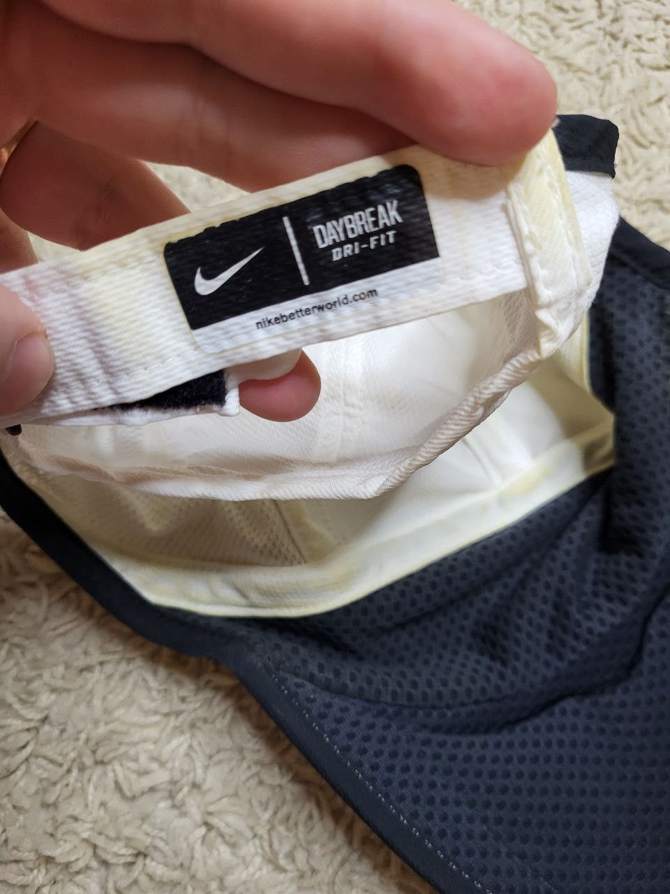 Nike Nike Vintage 90s Y2K Cap Size ONE SIZE - 3 Thumbnail