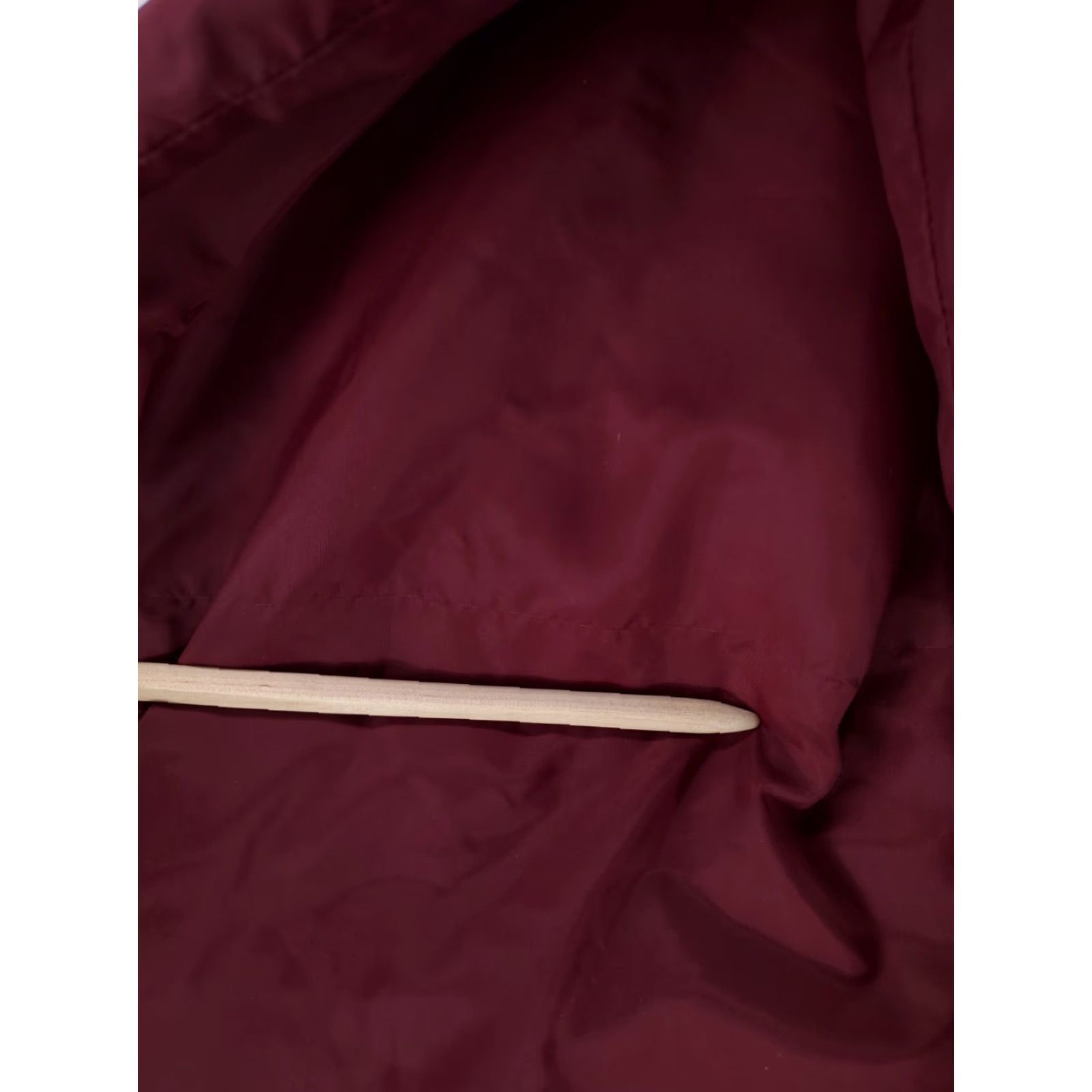 Sears VINTAGE Sears Outerwear 70s Satin Snap Jacket Sherpa Lined Maroon Red Mens XL Tall Windbreaker Jacket Size US XL / EU 56 / 4 - 7 Thumbnail