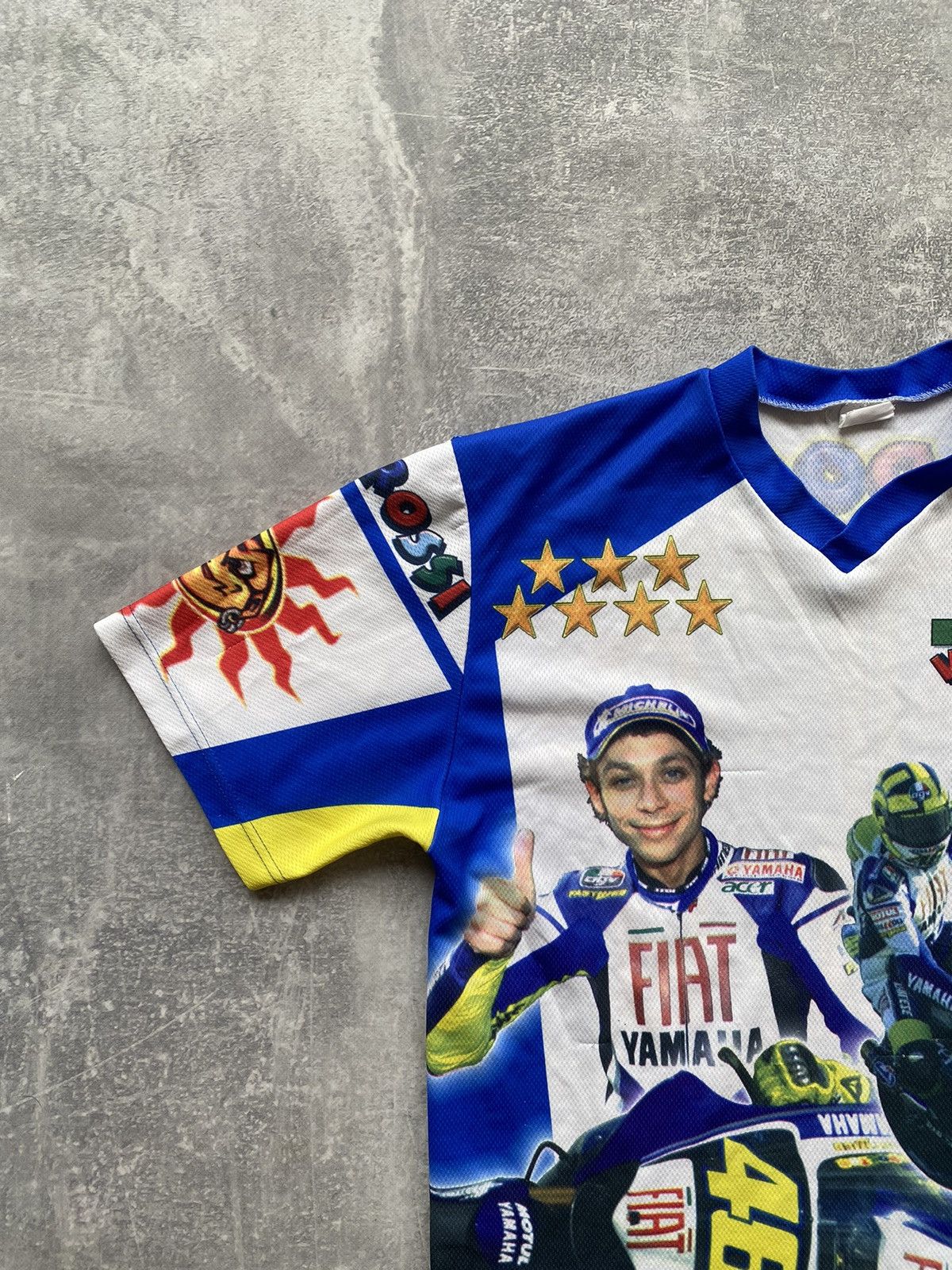 Vintage Vintage 90s Valentino Rossi The Doctor 46 Racing T-shirt Size US S / EU 44-46 / 1 - 6 Thumbnail