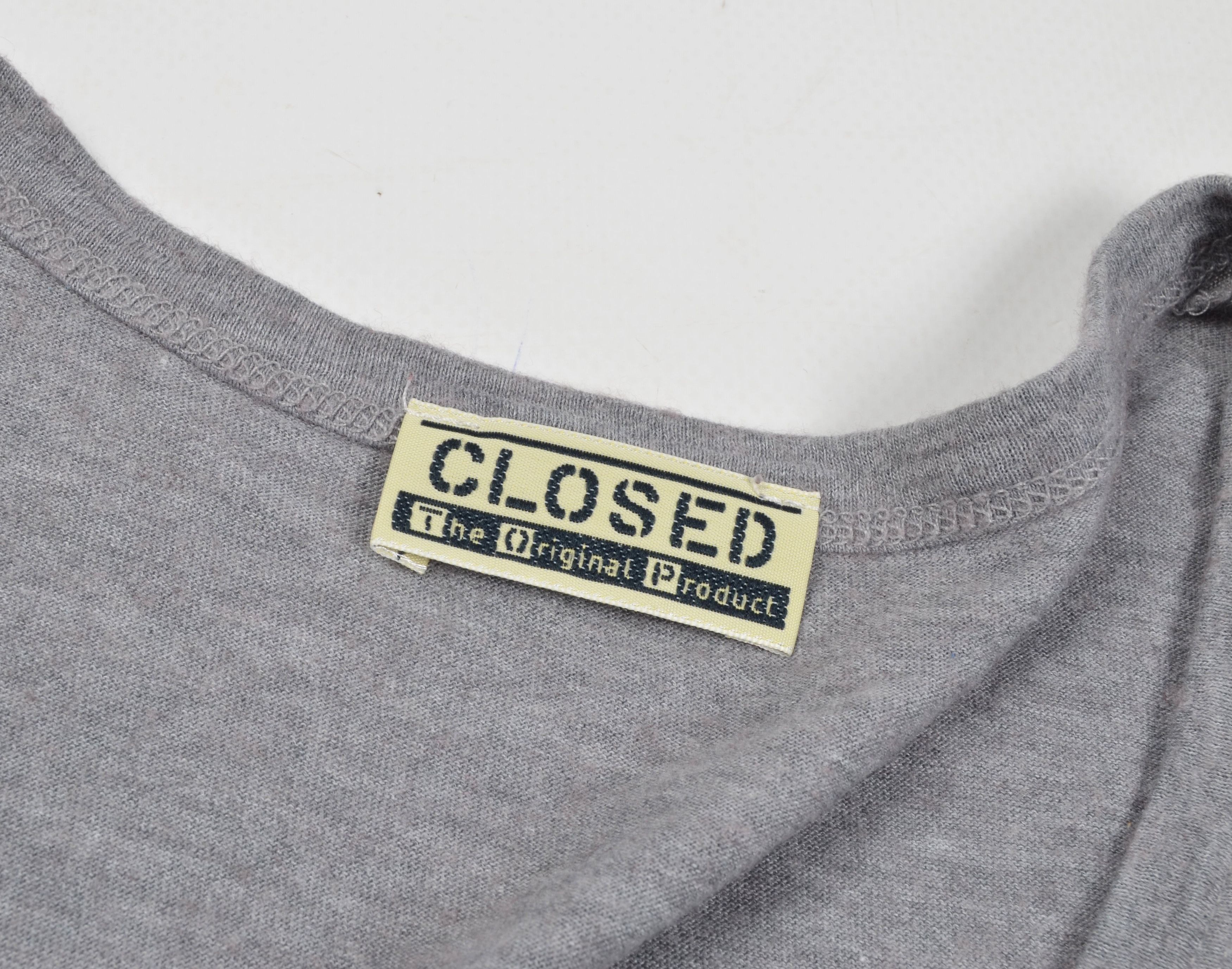 CLOSED × Marithe + Francois Girbaud × Vintage Closed by Marithe Francois Girbaud V-Neck Long Sleeve Dress Size S / US 4 / IT 40 - 8 Thumbnail