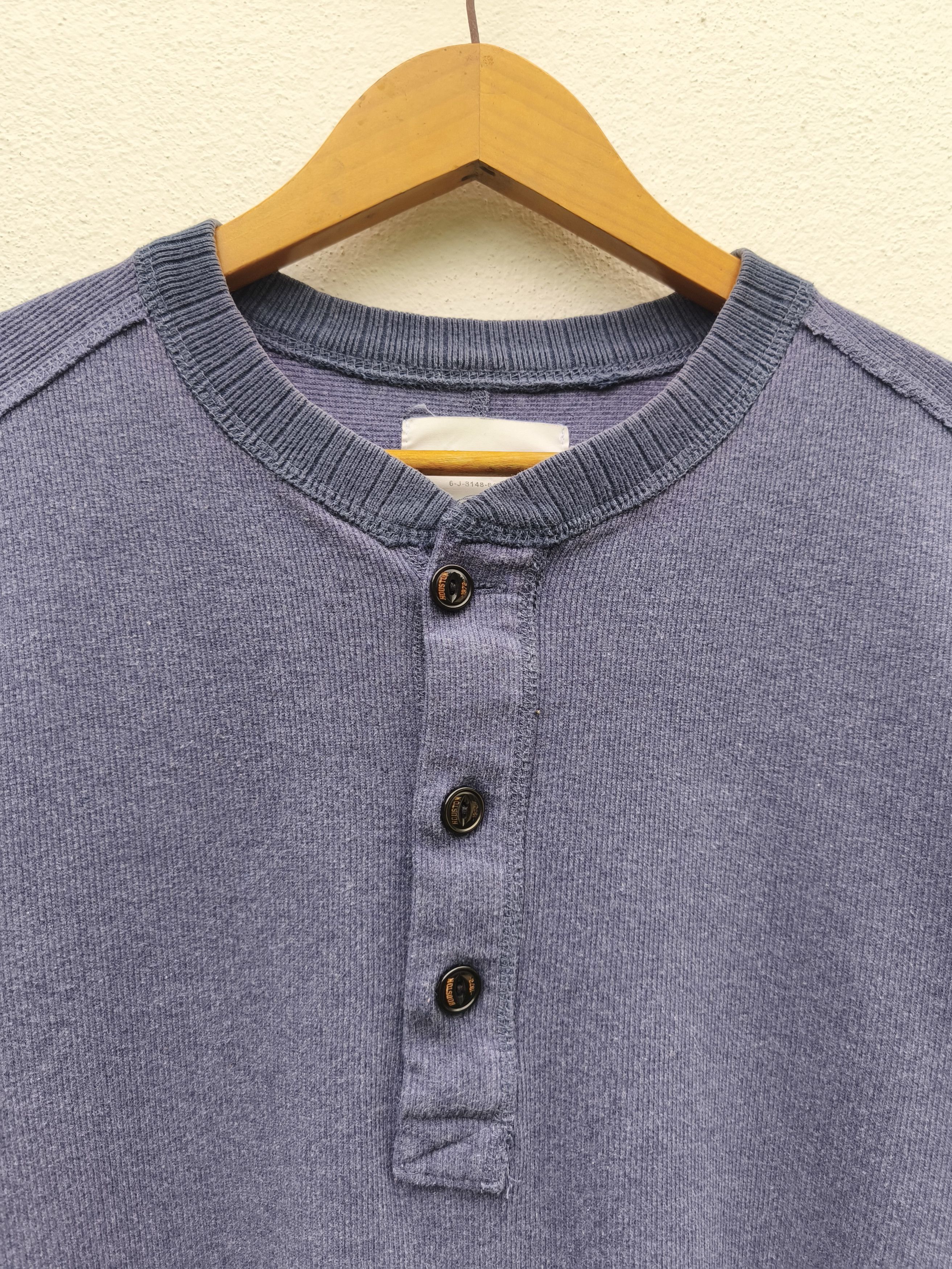I.N.C Houston INC long sleeve USN Inspector Henley shirt Size US L / EU 52-54 / 3 - 2 Thumbnail