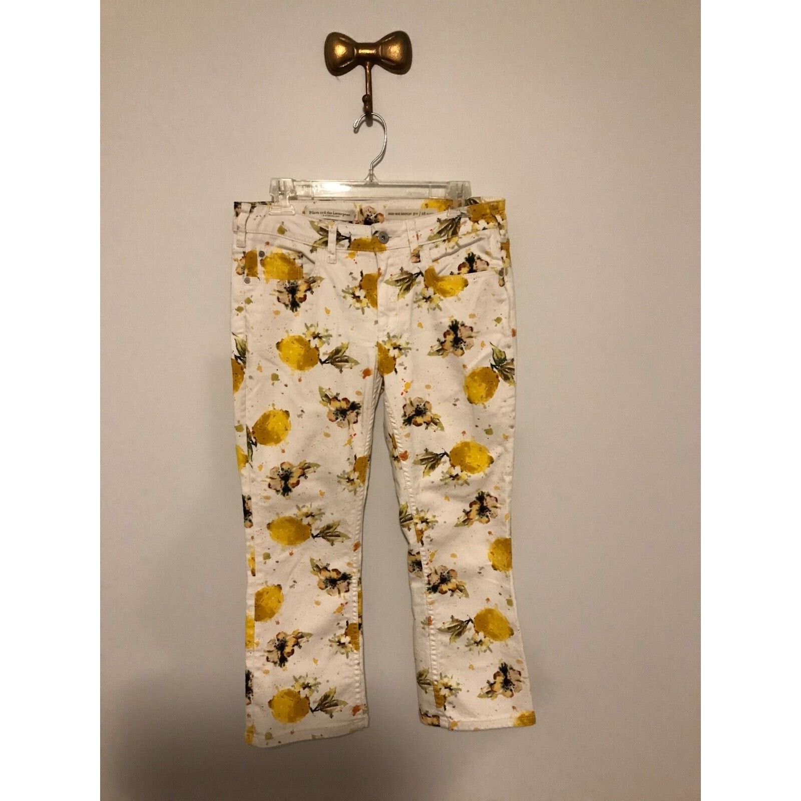 Anthropologie Anthropologie Pilcro Lemon Grove High-Rise Bootcut Jeans Size 28" / US 6 / IT 42 - 1 Thumbnail
