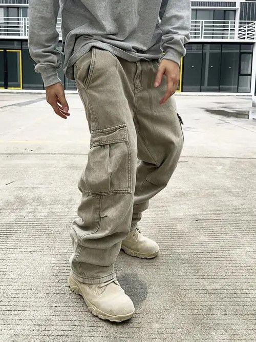 Japanese Brand Norika x Ibuki Cargo Loose Fit Pants Gorpcore Size US 32 / EU 48 - 5 Thumbnail