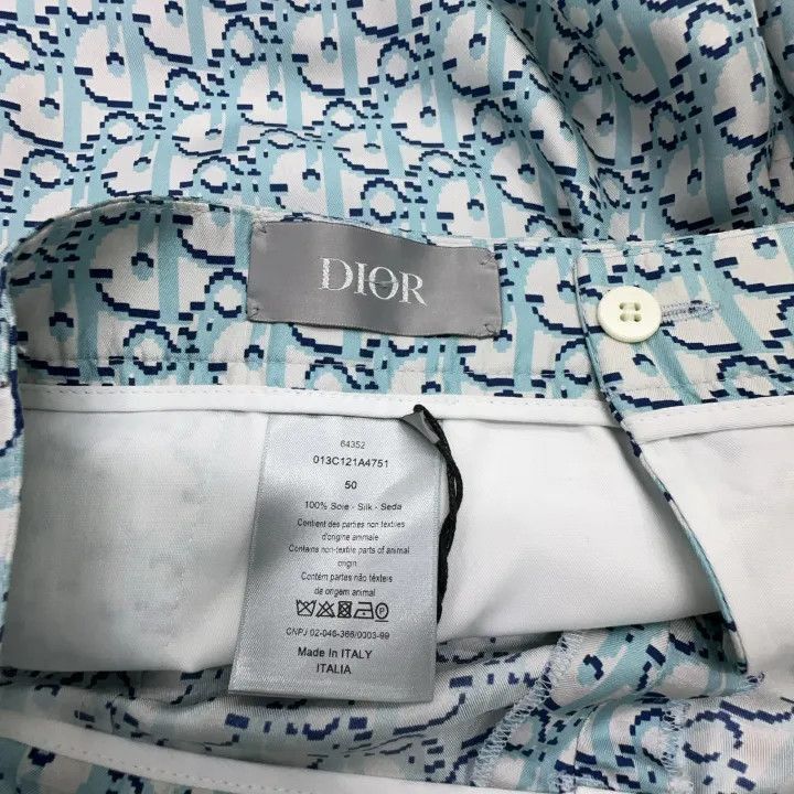 Dior Dior New Logo Print Casual Shorts for Men 0079-2507 Size US 44 / EU 60 - 3 Thumbnail