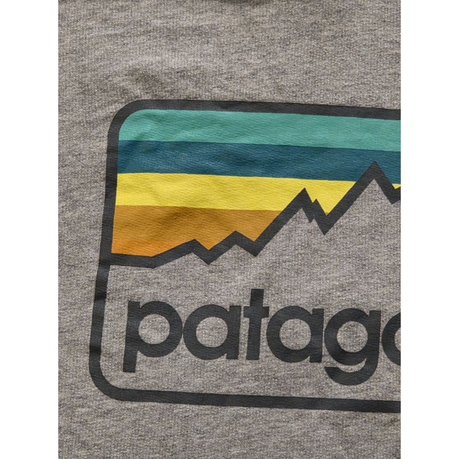 Patagonia Patagonia Line Logo Badge Lightweight Pullover Hoodie Gray XS Men's Relaxed Fit Crew Neck Long Sleeve Logo Graphic Print Size US XS / EU 42 / 0 - 3 Thumbnail