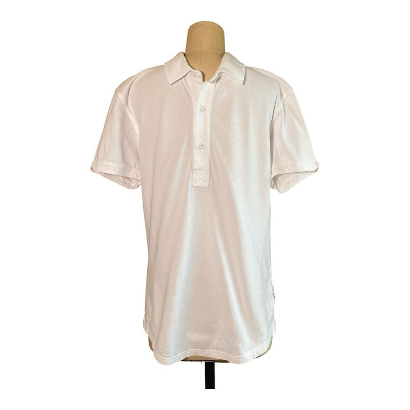 Orlebar Brown Orlebar Brown Cotton Polo textured shirt white size large Size US L / EU 52-54 / 3 - 5 Thumbnail