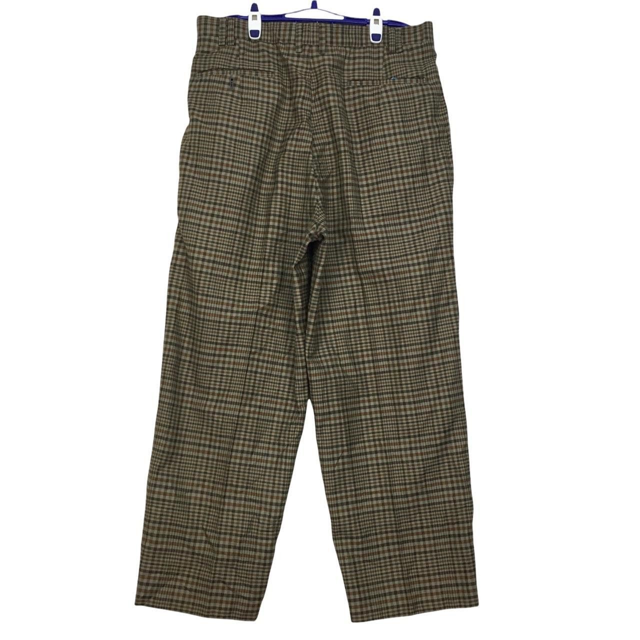 Vintage Vtg JULIUS The Original Plaid Long Pants Trousers Casual Size US 32 / EU 48 - 2 Thumbnail