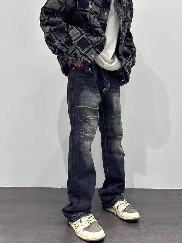 Japanese Brand Vintage Street Skateboarding Washed Faded Black Jeans Size US 30 / EU 46 - 8 Thumbnail