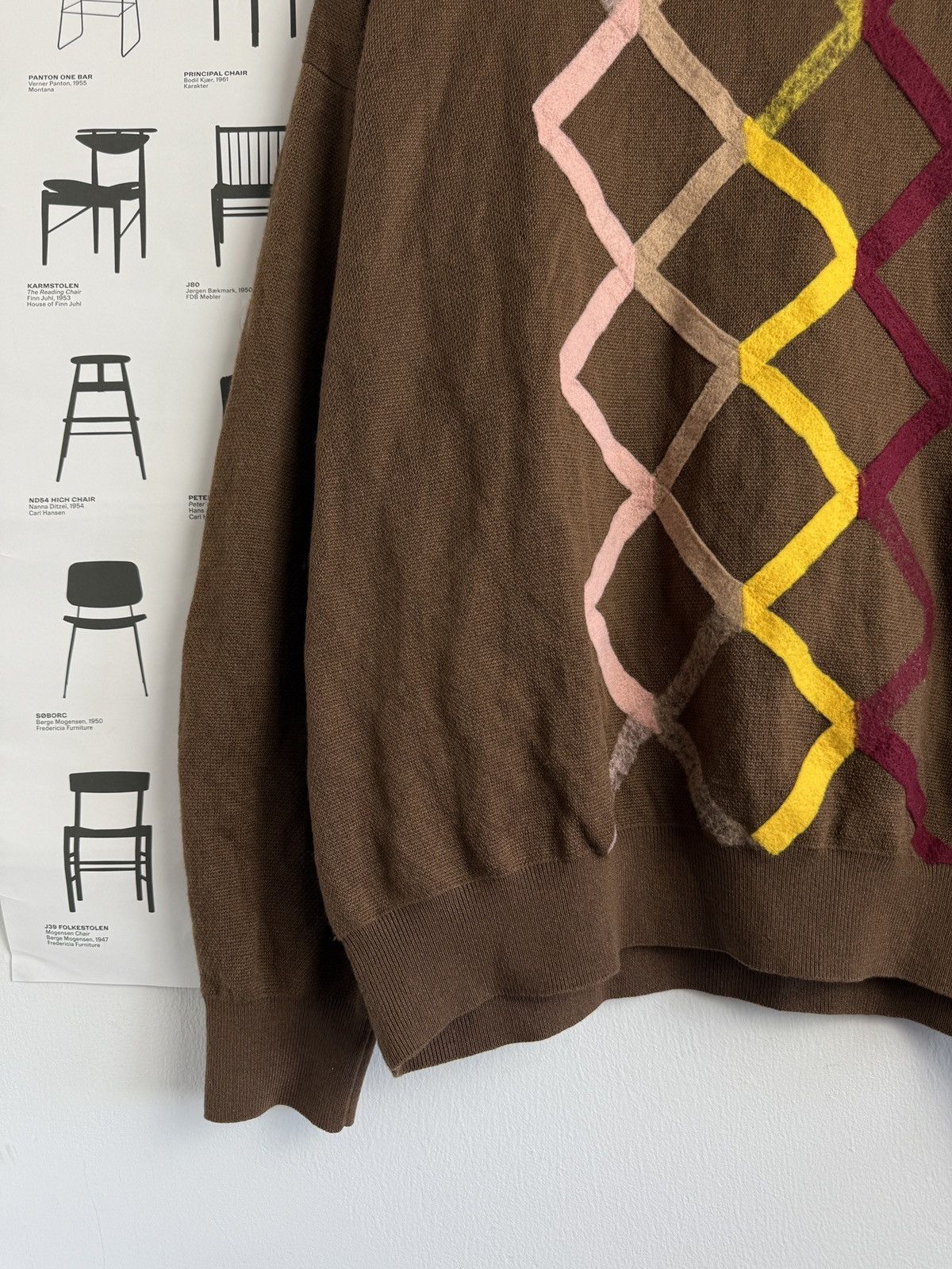 Acne Studios × Designer Acne Studios brown merino wool sweater M designer luxury y2k Size US M / EU 48-50 / 2 - 5 Thumbnail