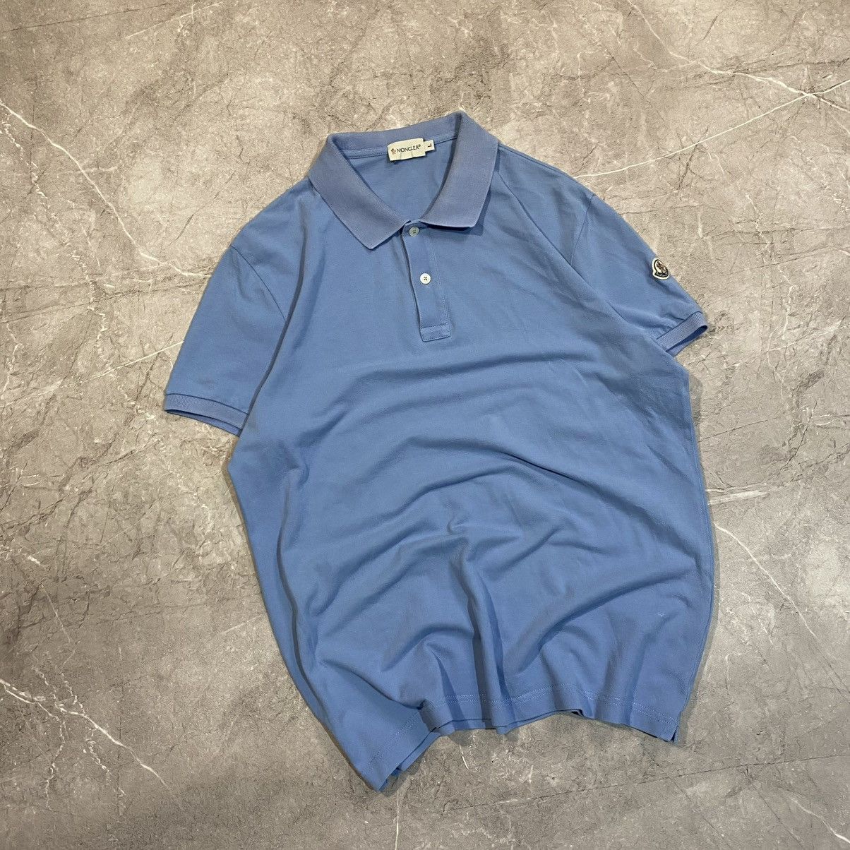 Moncler MONCLER POLO TEE MAGLIA MINI LOGO LUXURY Size US L / EU 52-54 / 3 - 1 Thumbnail