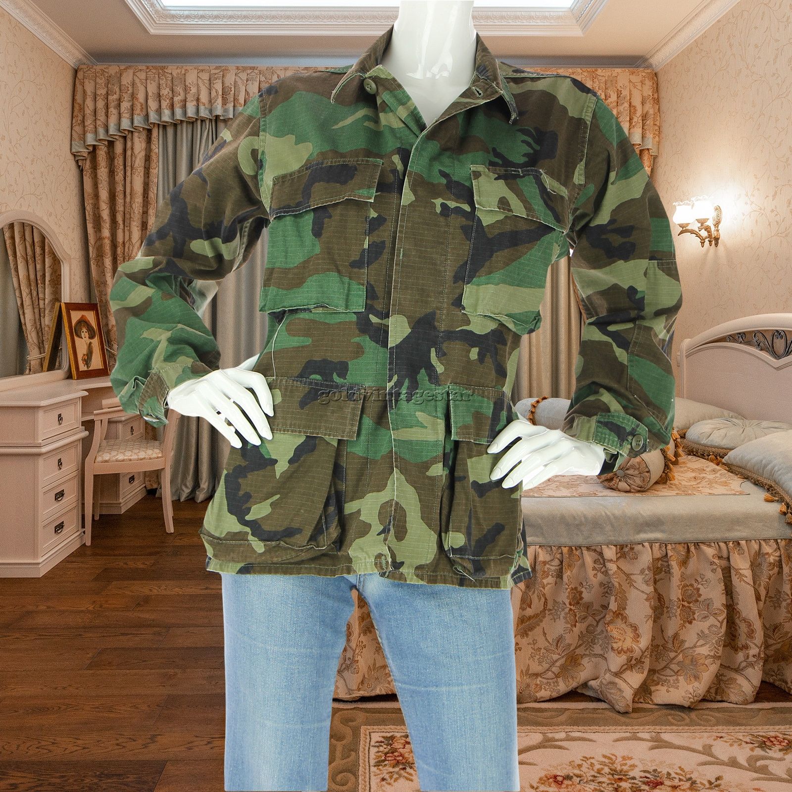 Other Vintage Camo Army Military Shirt Urban Charm S Street Icon Size S / US 4 / IT 40 - 1 Thumbnail