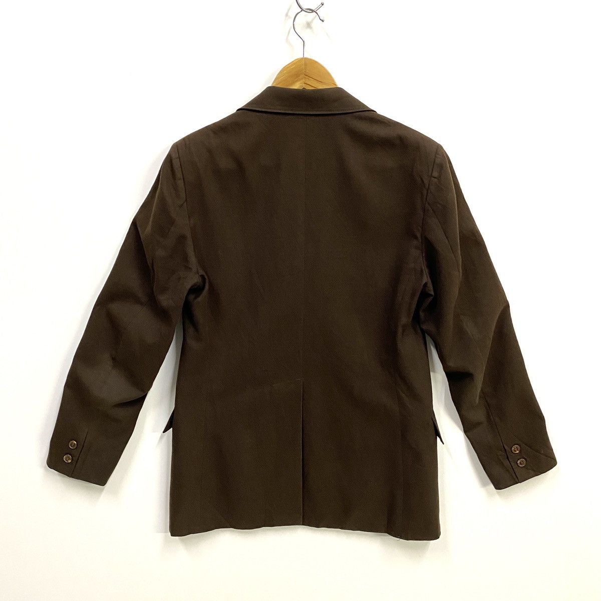 Vintage × Wrangler Vintage Wrangler Blazer Jacket Dark Brown Small Size 38R - 11 Thumbnail