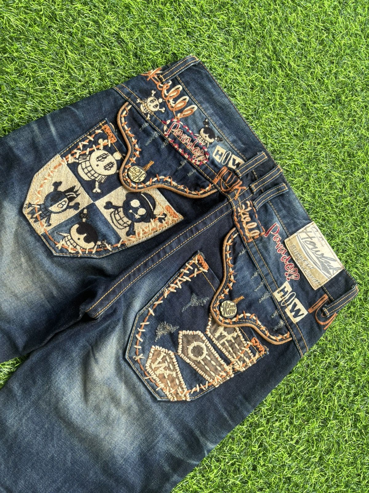 Hysteric Glamour Y2k Howluk Ifsixwasnine Punk Style Jeans Size US 31 - 6 Thumbnail