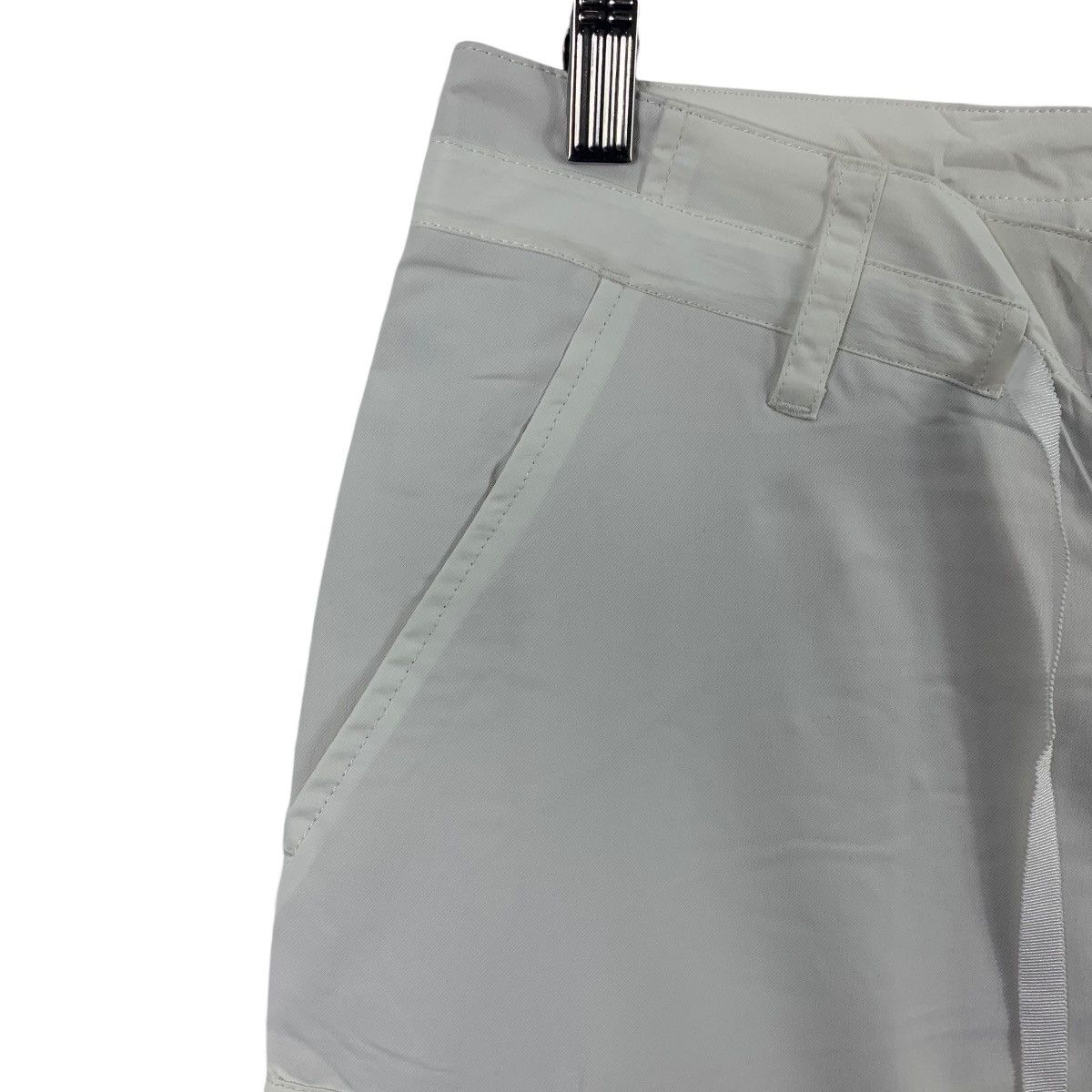 Vintage DANCE WITH DRAGON WHite colour cargo pants Size 30" / US 8 / IT 44 - 6 Thumbnail