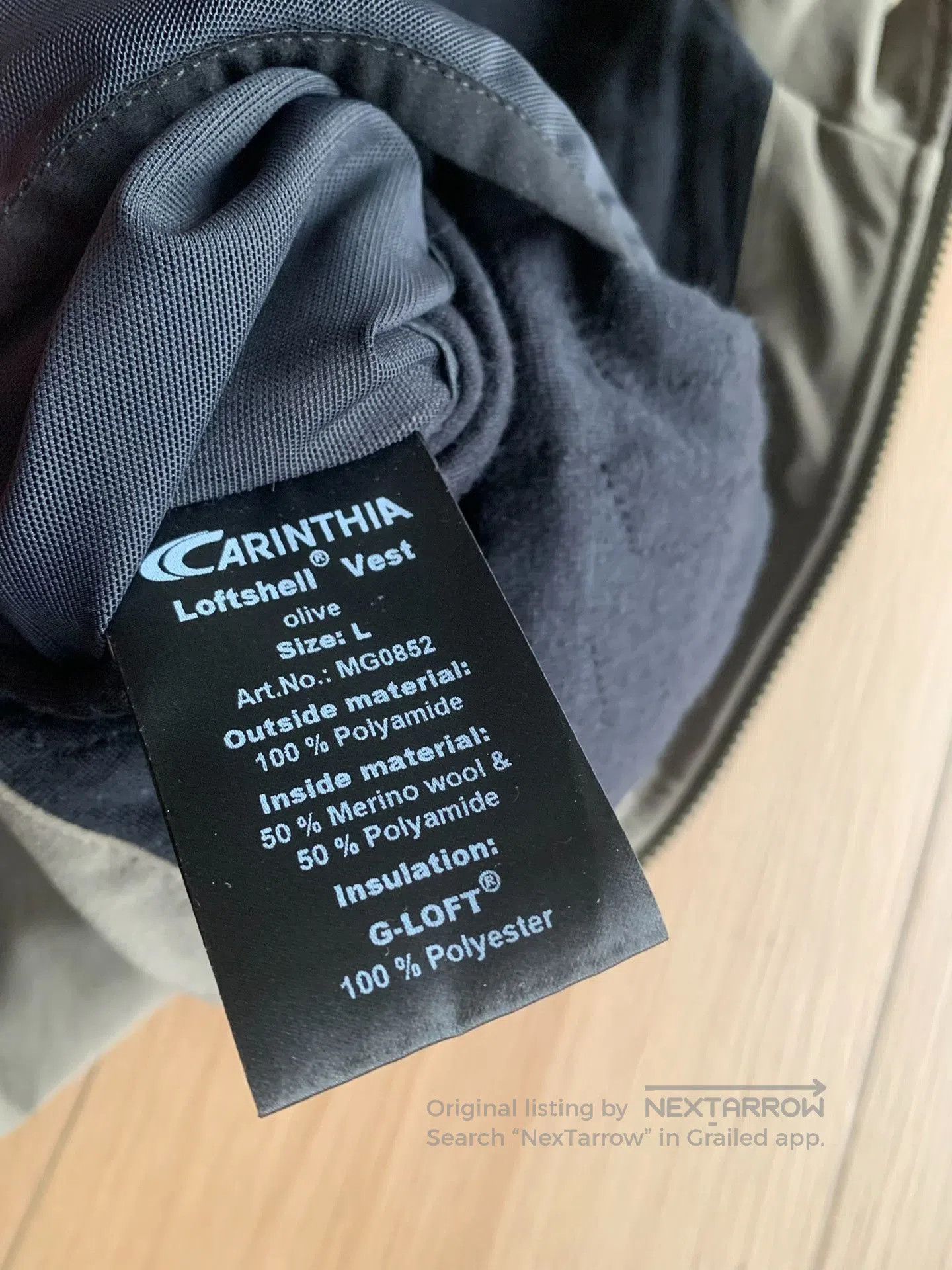 Other Carinthia Loftshell Climate Vest. Size US L / EU 52-54 / 3 - 8 Thumbnail