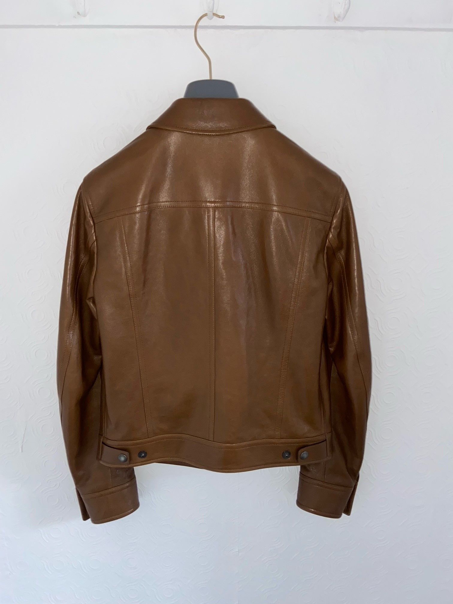 Tom Ford Tom Ford Leather Jacket Size US M / EU 48-50 / 2 - 2 Thumbnail