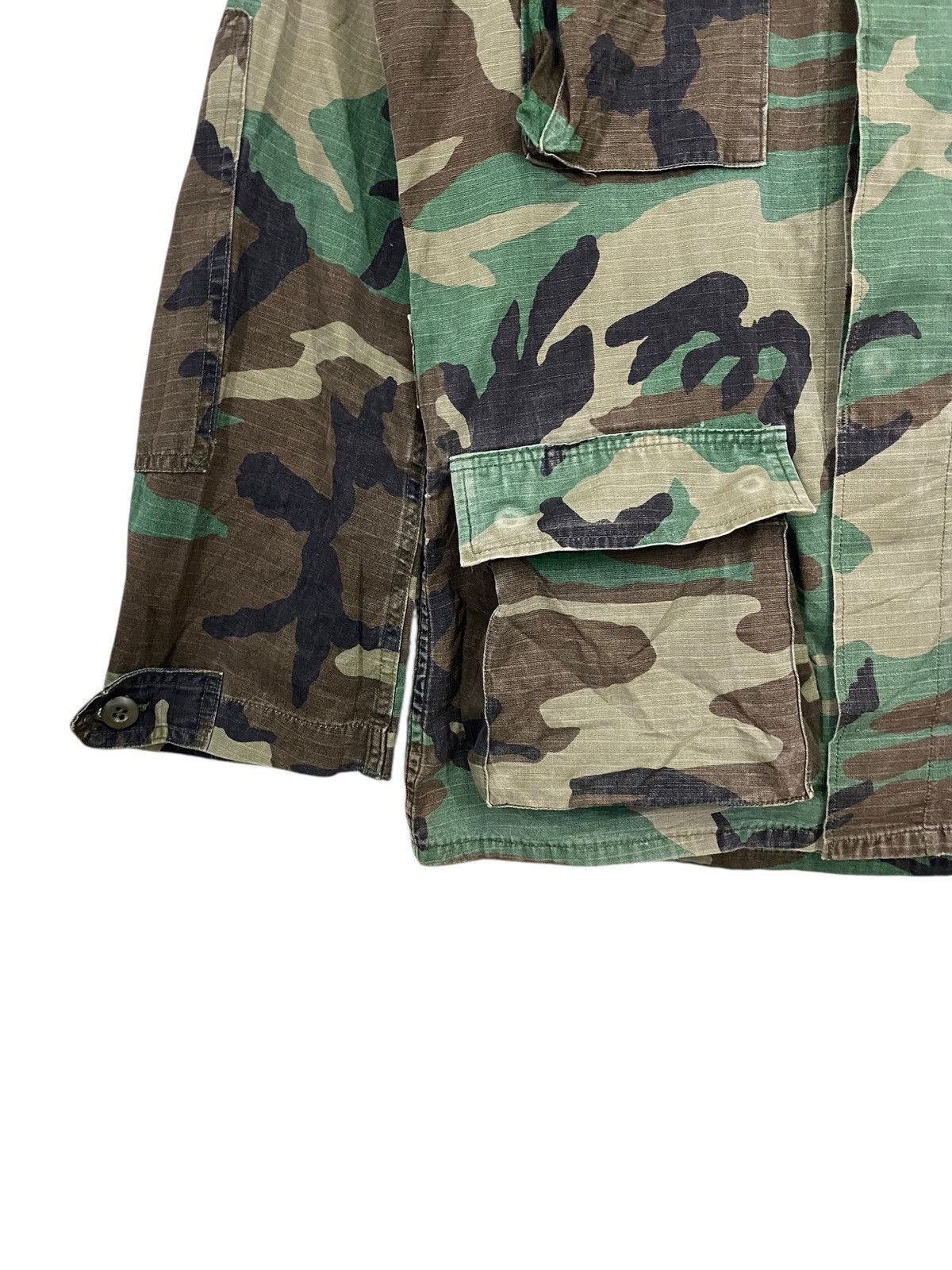 Vintage Vintage 80s usmc army camo jacket distressed Size US M / EU 48-50 / 2 - 5 Thumbnail