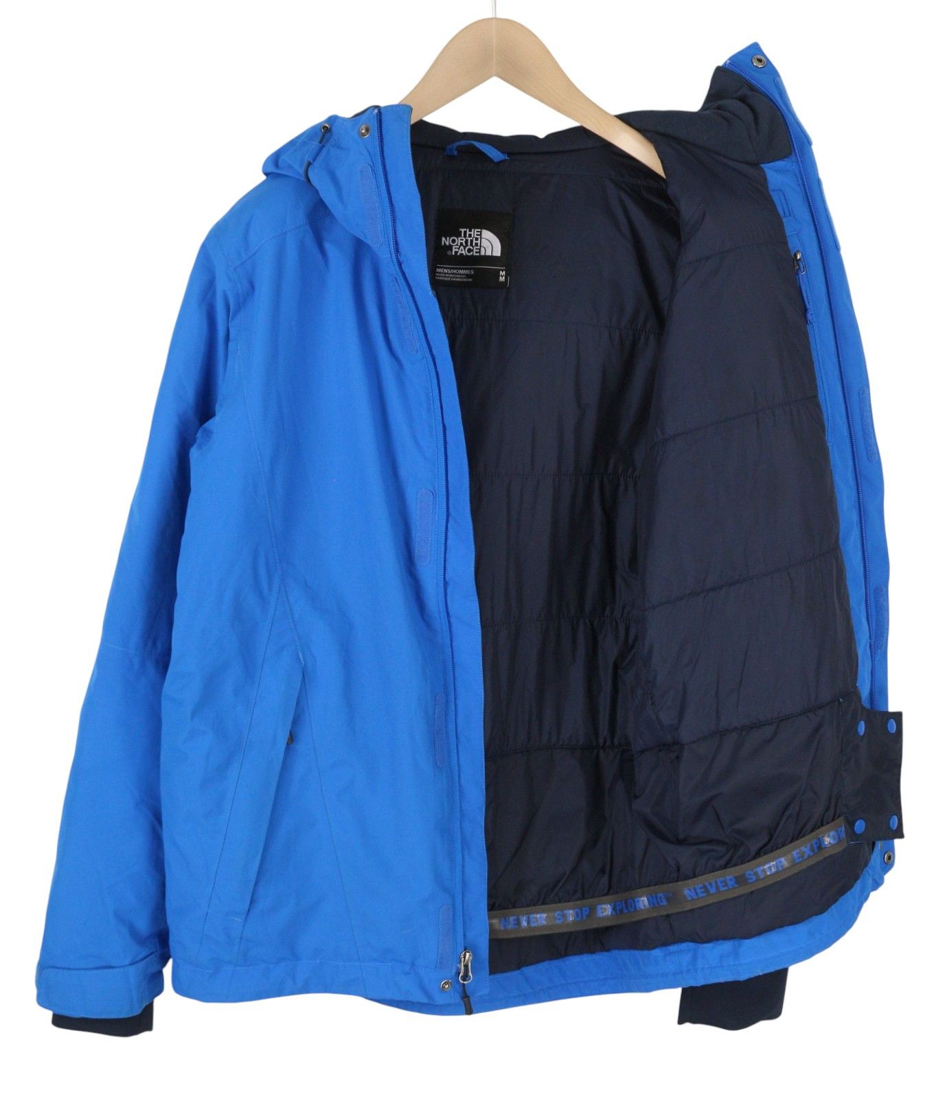The North Face Blue M Ski Insulated Hooded Snow Jacket 86744 Size US M / EU 48-50 / 2 - 4 Thumbnail