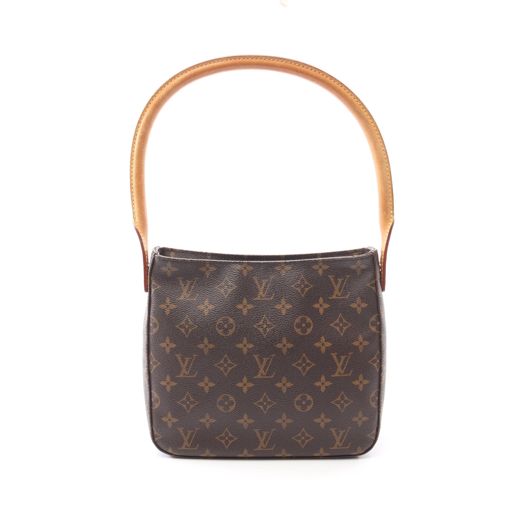 Louis Vuitton Louis Vuitton Looping Mm Monogram Shoulder Bag Leather Brown Size ONE SIZE - 1 Thumbnail