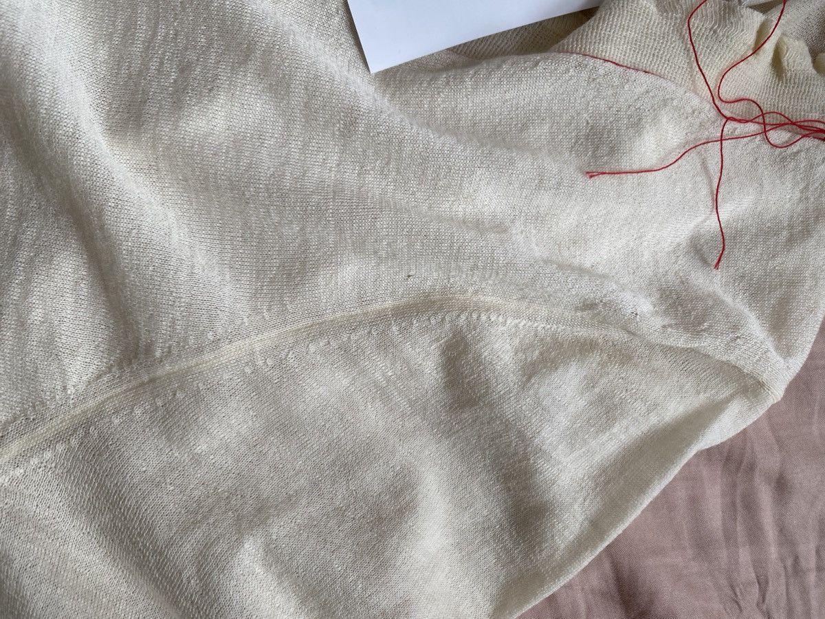 John Galliano × Maison Margiela ［Quiet Luxury] Maison Margiela wool and silk blend cardigan Size XS / US 0-2 / IT 36-38 - 13 Thumbnail
