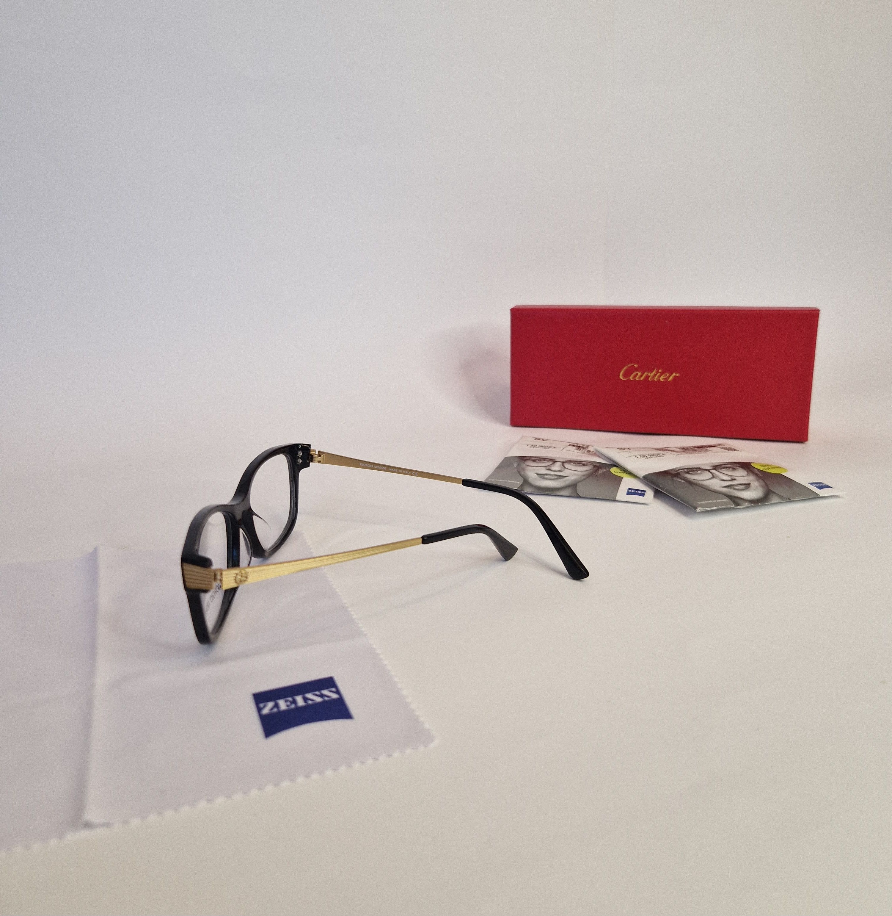 Giorgio Armani Giorgio Armani Eyeglasses Frame Glasses AR7098 5017new women Size ONE SIZE - 6 Thumbnail