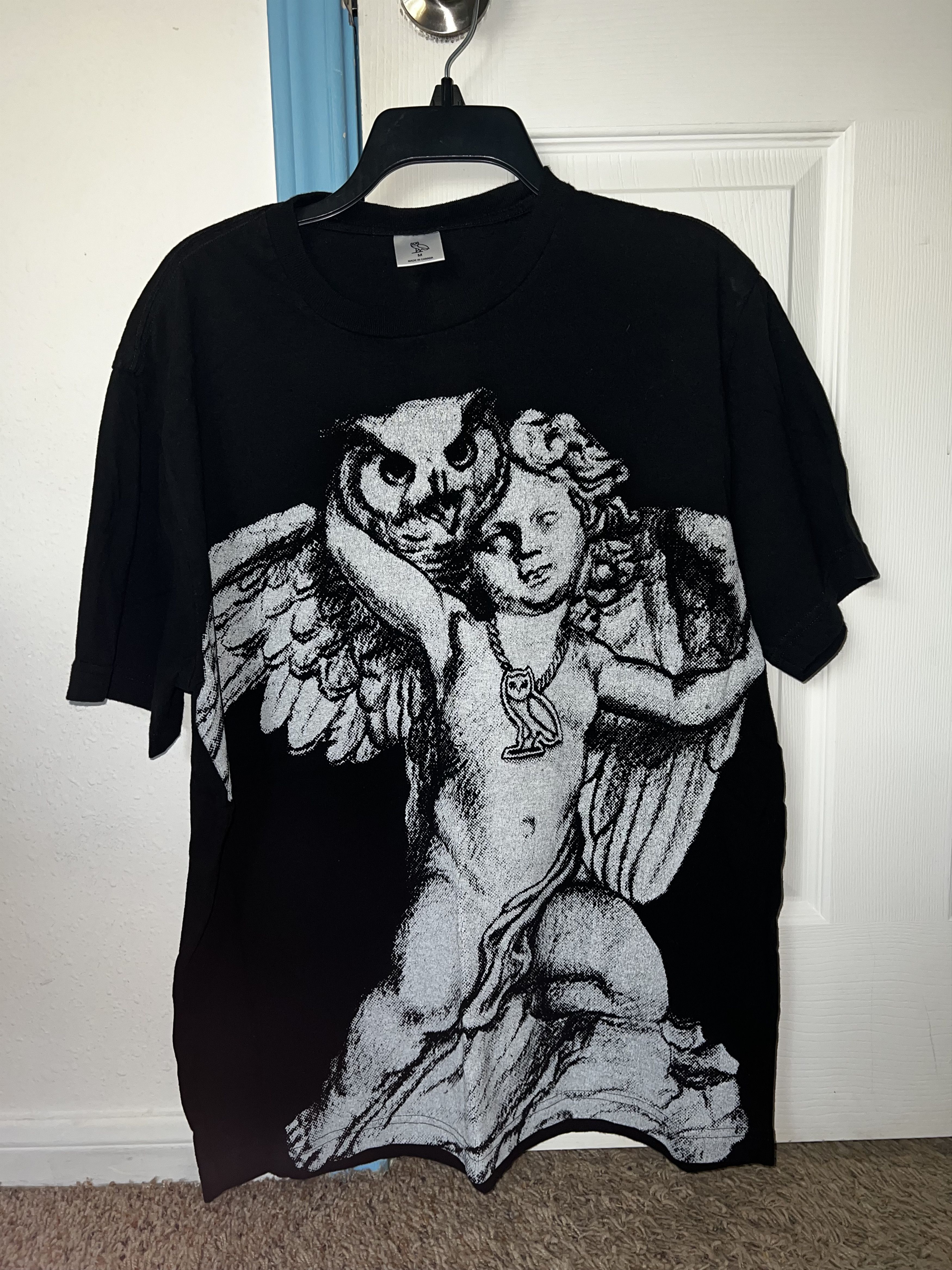 Drake × October's Very Own OVO Cherub Owl T-shirt Size US M / EU 48-50 / 2 - 1 Thumbnail