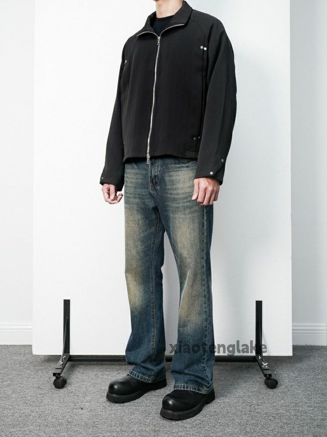 Jean × Vintage washed faded cleanfit yuppie y2k bootcut flared jeans Size US 32 / EU 48 - 9 Thumbnail