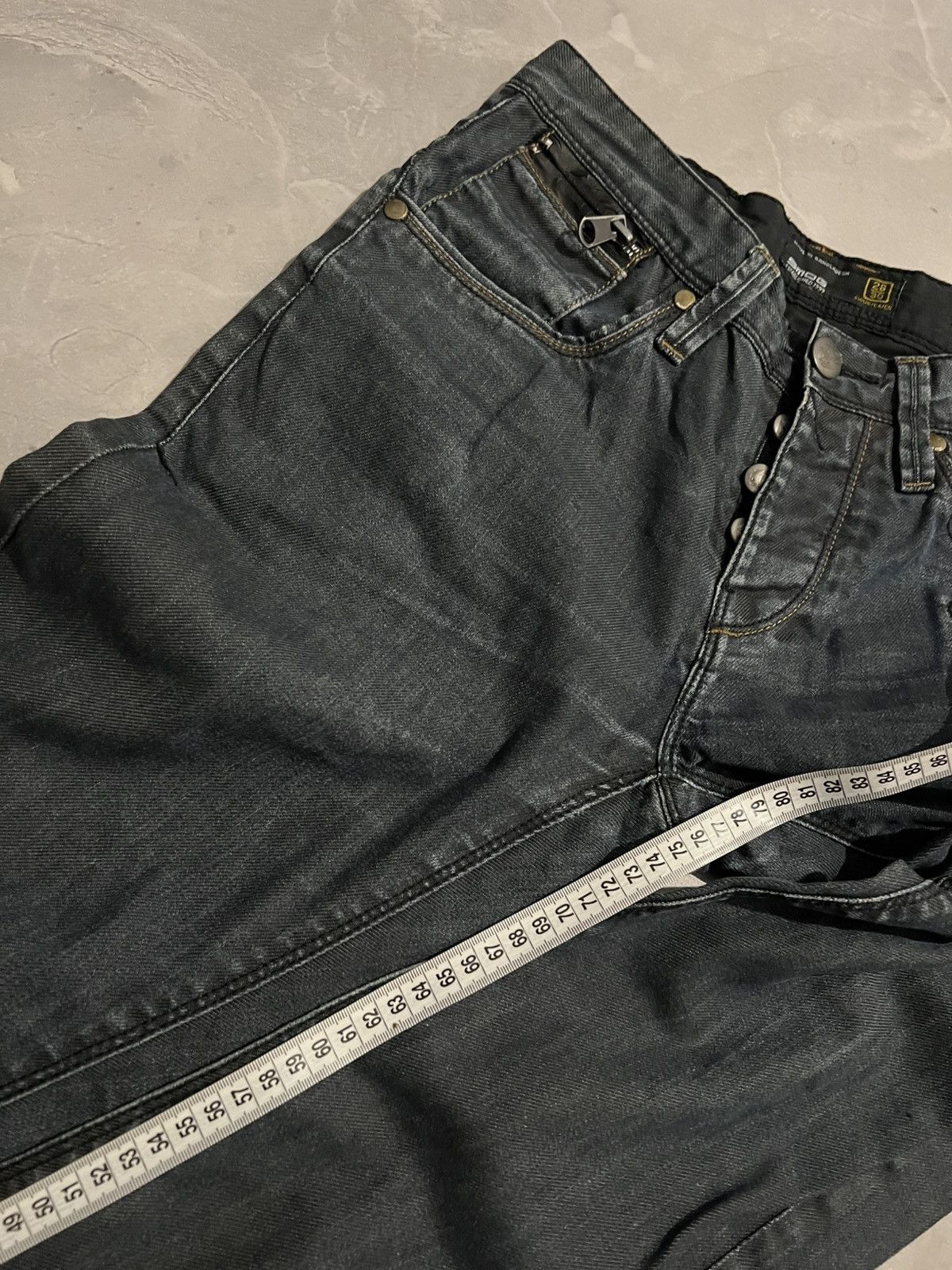 Vintage Vintage Underground Rock Jean / Distressed Faded Black Jean Size US 30 / EU 46 - 7 Thumbnail