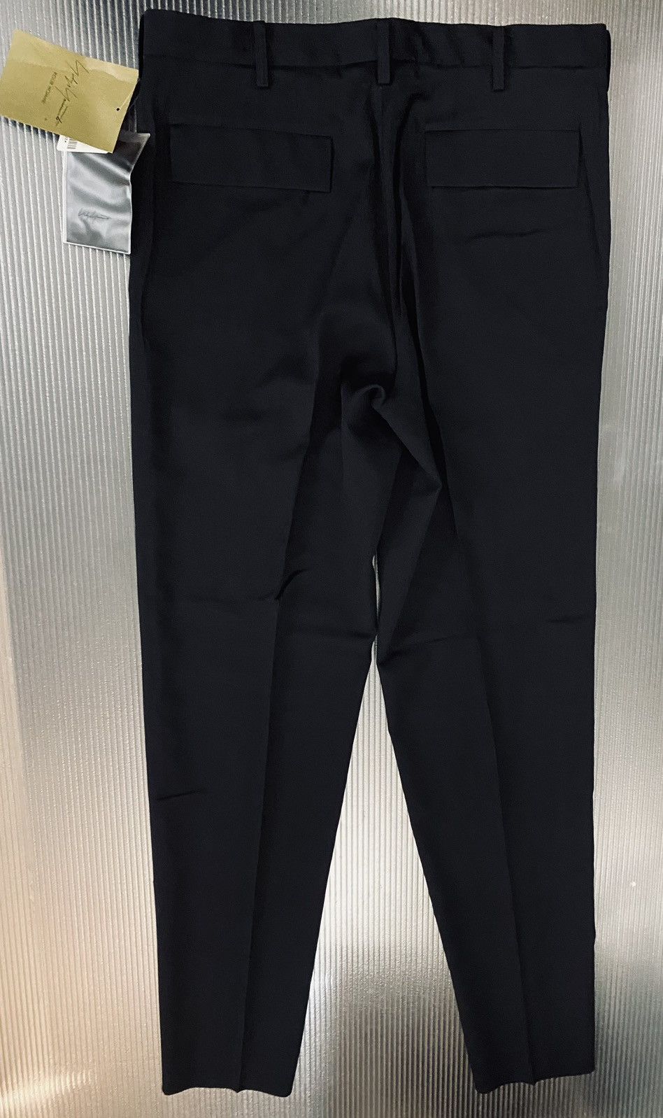 Yohji Yamamoto Yohji Yamamoto 🇯🇵 pour homme Nero wool directors slacks 2 NWT Size US 34 / EU 50 - 5 Thumbnail