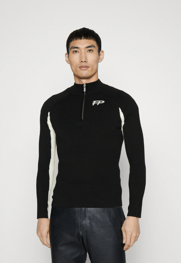 Filling Pieces Filling Pieces Half Zip Turtle Pullover Size US L / EU 52-54 / 3 - 1 Thumbnail