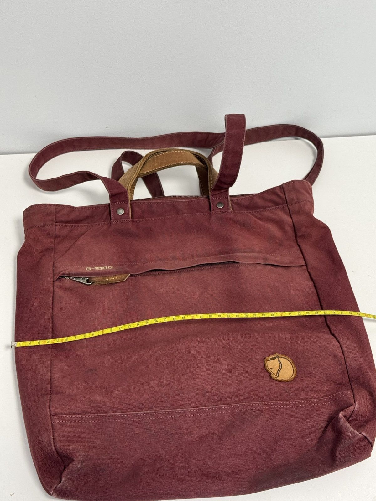 Fjallraven Fjallraven G-1000 Maroon Red Bag Totepack Shoulder Backpack Size ONE SIZE - 24 Thumbnail