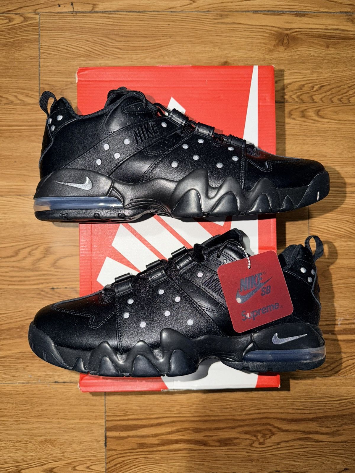 Nike × Supreme Nike SB Air Max 2 CB '94 Low Supreme Black Size 13 men’s Size US 13 / EU 46 - 1 Thumbnail