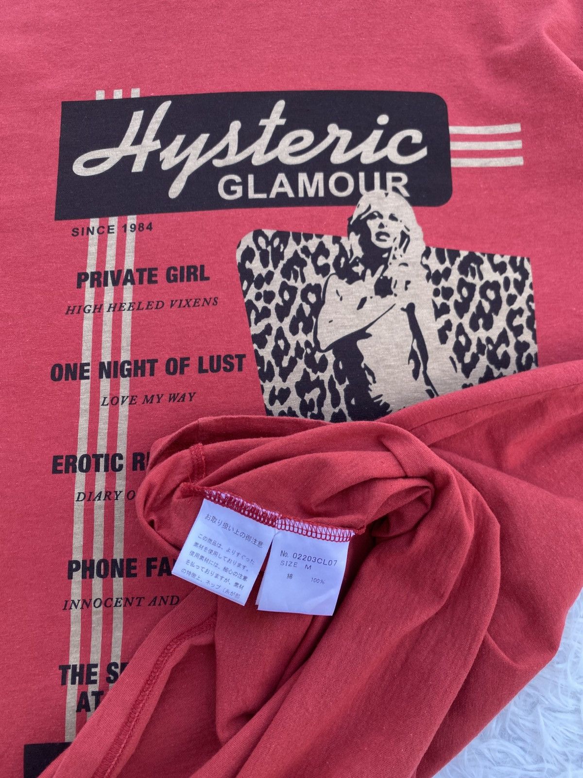 Hysteric Glamour Rare Vintage Hysteric Glamour Sexy Women Longsleeve Tshirt Size US M / EU 48-50 / 2 - 12 Thumbnail