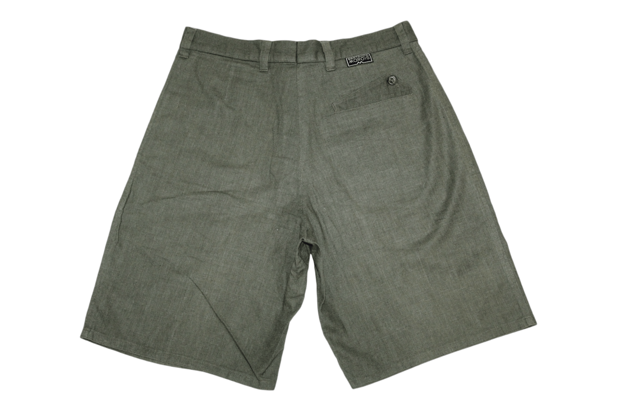 First Aid To The Injured Bertrand Marois Quebec Workshop cotton linen bermuda shorts Size US 31 - 4 Thumbnail