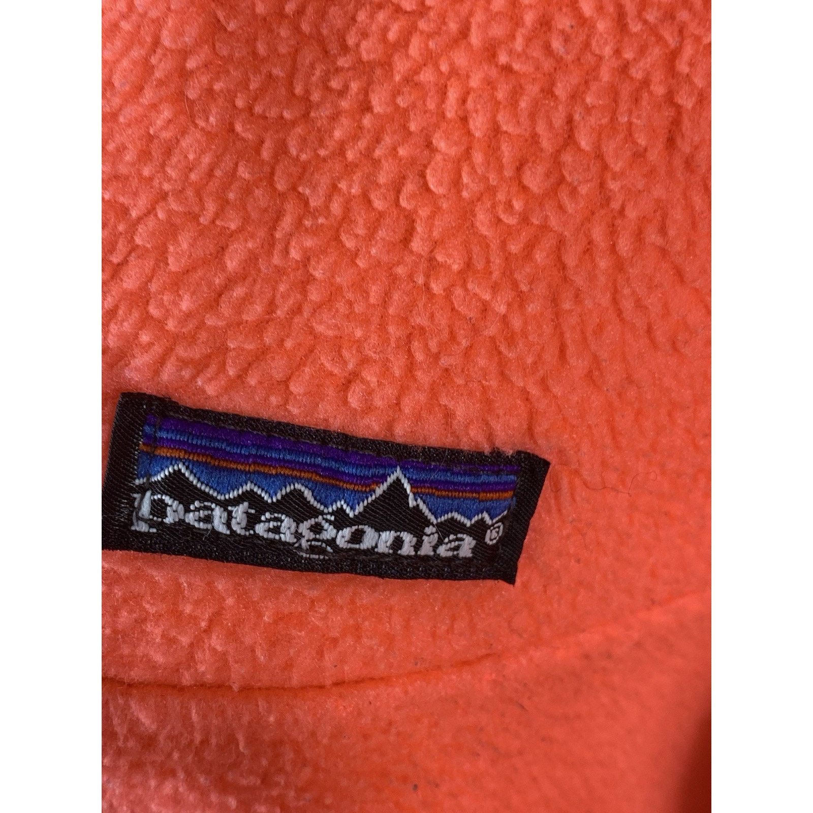 Patagonia Patagonia Micro D Snap T Pullover Tangerine Orange Small EUC Size S / US 4 / IT 40 - 7 Thumbnail
