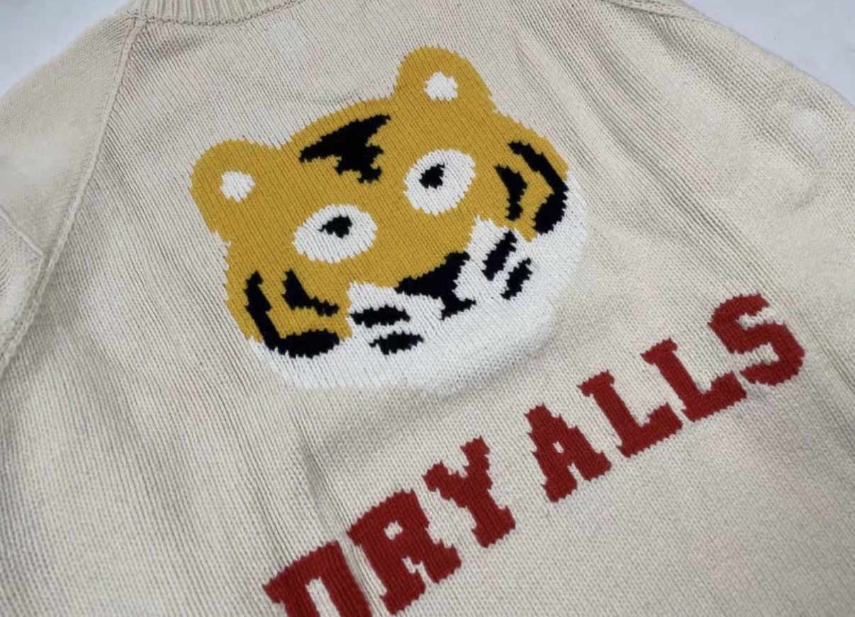 Human Made Human Made Tiger Head Knit Sweater J31 Size US XL / EU 56 / 4 - 4 Thumbnail