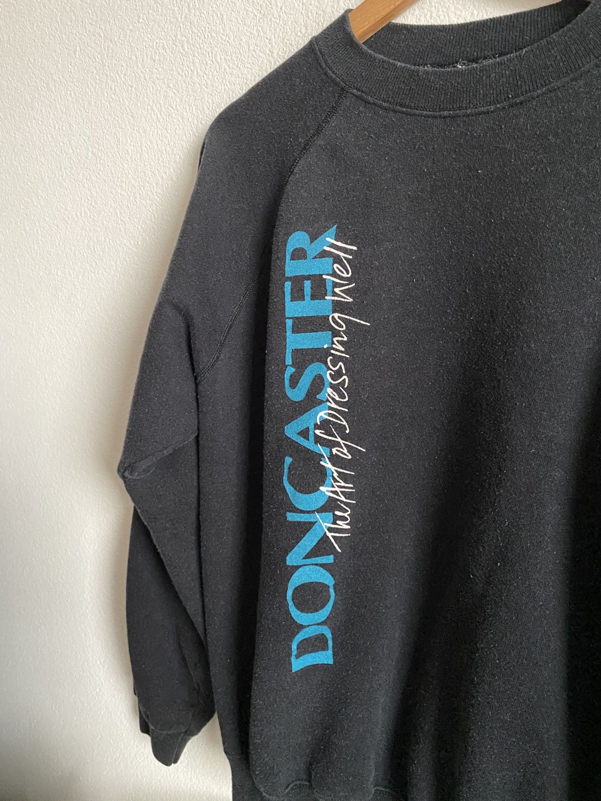 Vintage Vintage 90s The Art of Dressing Well Crewneck Sweatshirt Size US XL / EU 56 / 4 - 2 Thumbnail