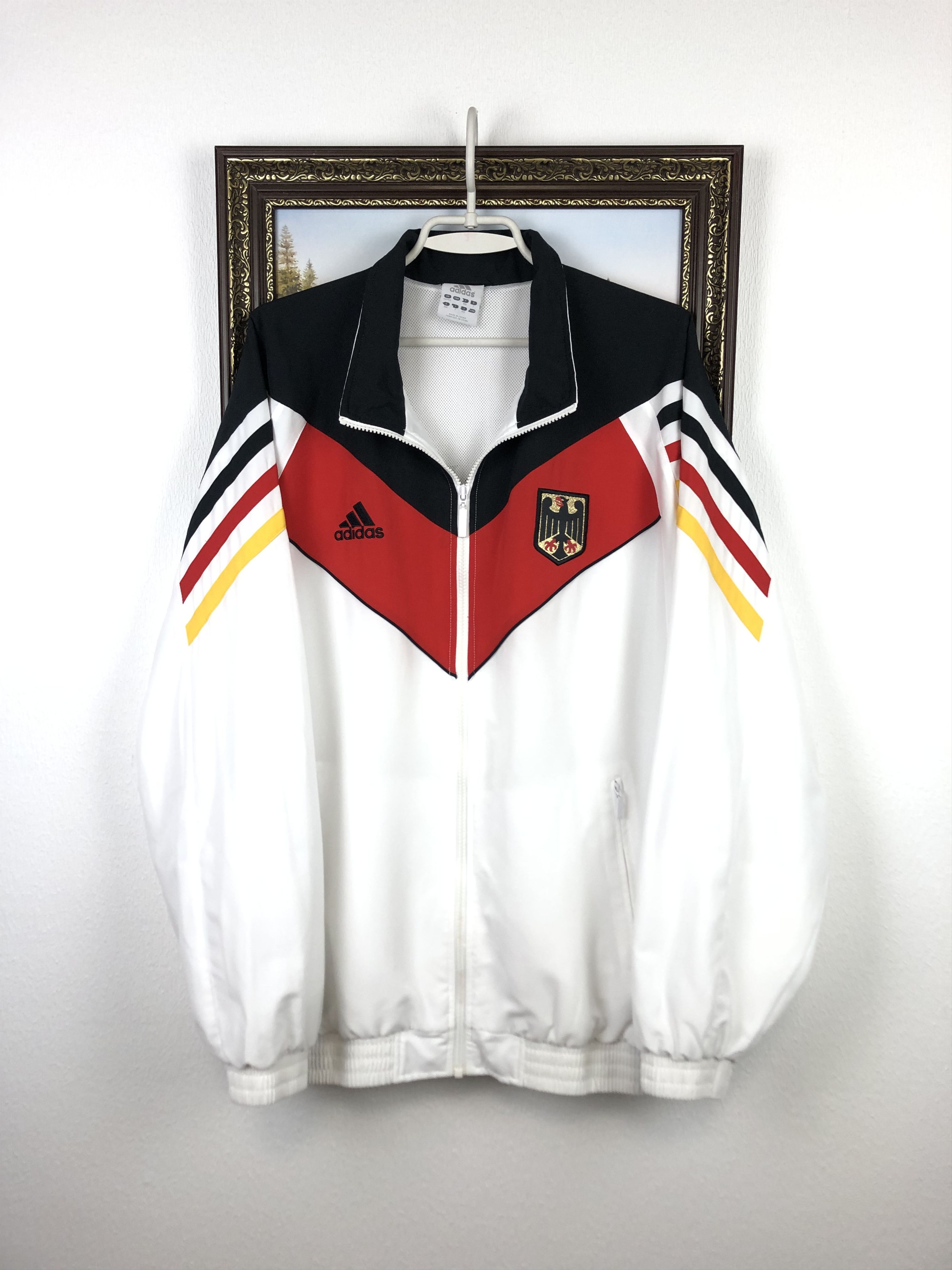 Adidas × Vintage Vintage Adidas Germany Olympics Seul Jacket Mens Track Top Size US L / EU 52-54 / 3 - 1 Thumbnail