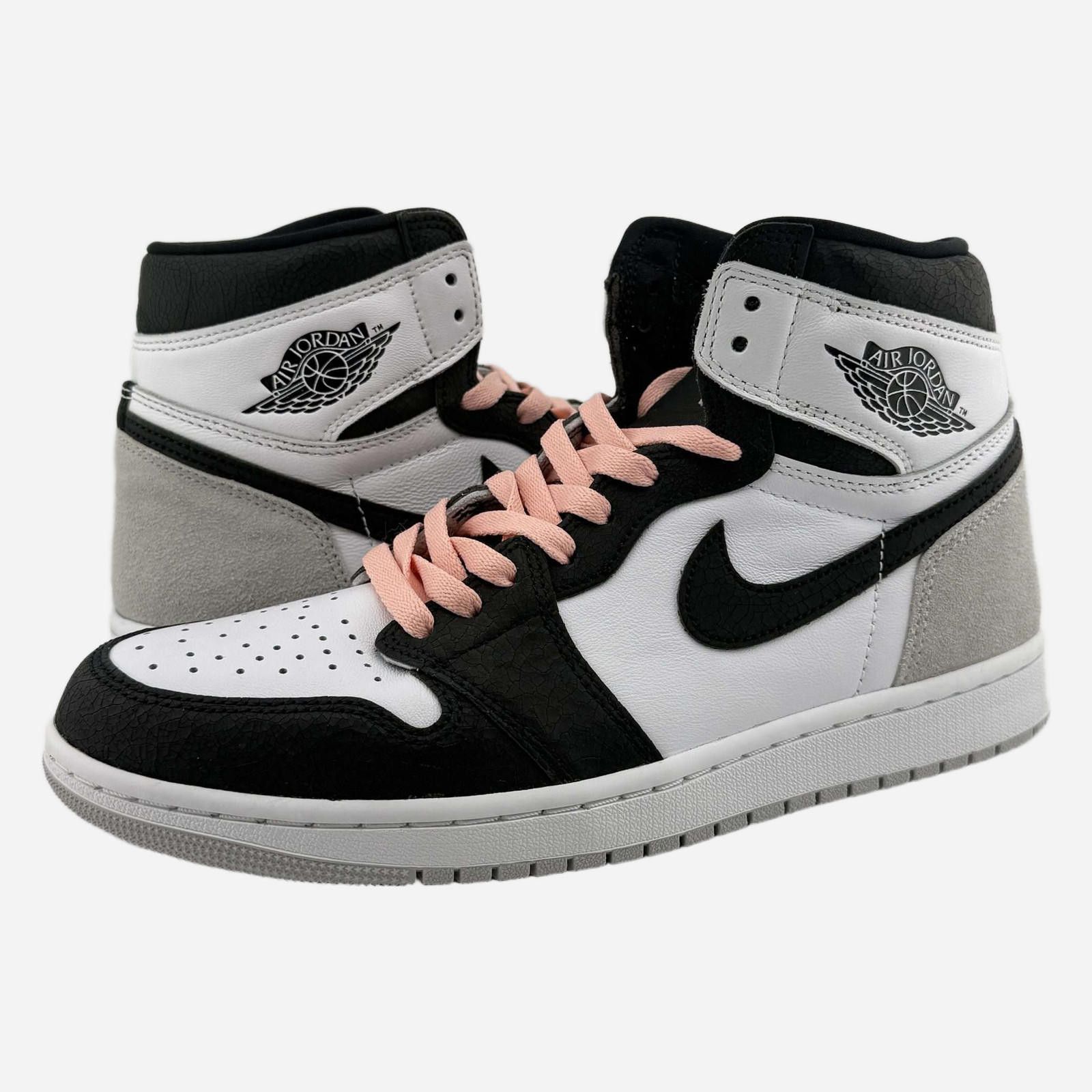 Nike Air Jordan 1 Retro High OG White/Black/Coral US 10 Used Size US 10 / EU 43 - 1 Thumbnail